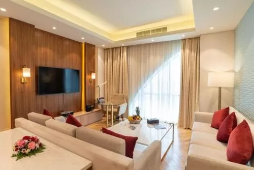 Seating area in Century Hotel Doha