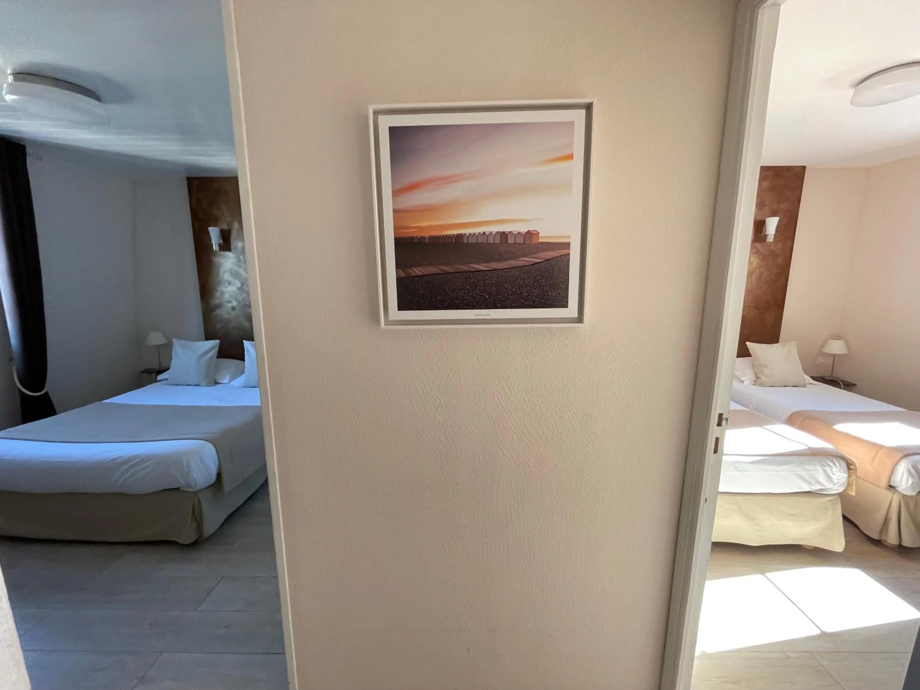 Photo of the whole room, Bed in Hôtel de la Plage