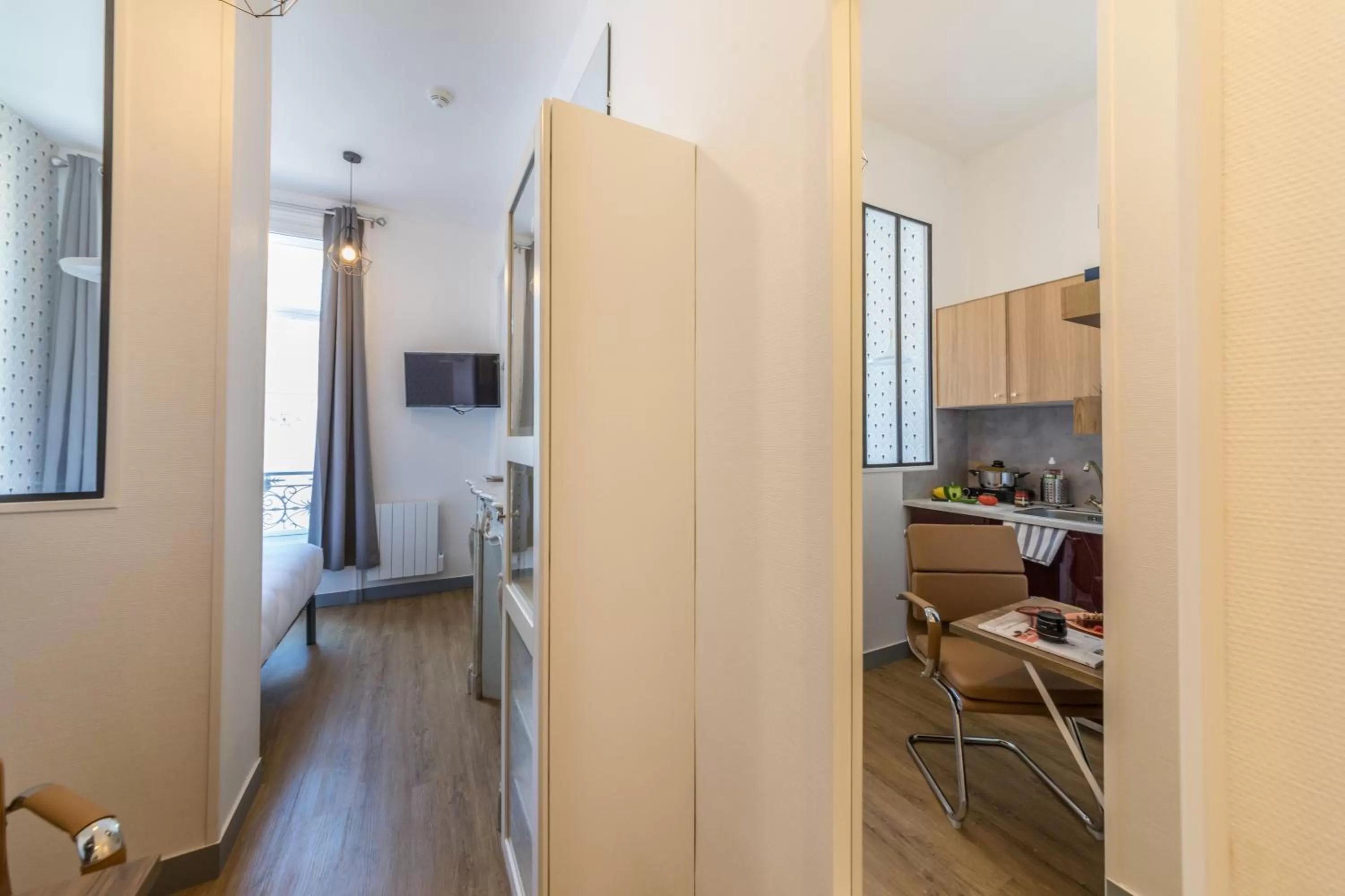 Kitchen or kitchenette in WS Haussmann - La Fayette