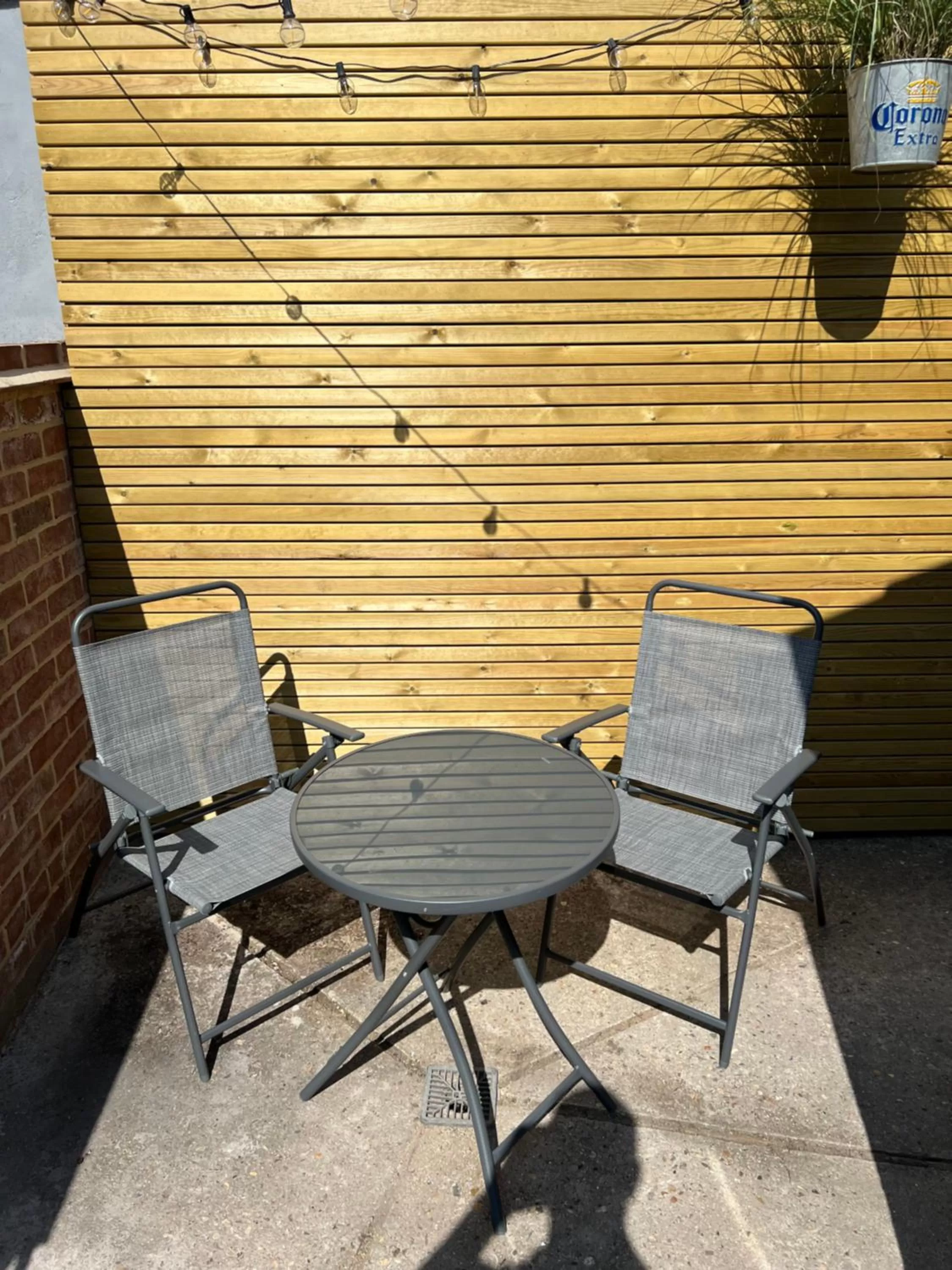 Patio in The Wolf Inn