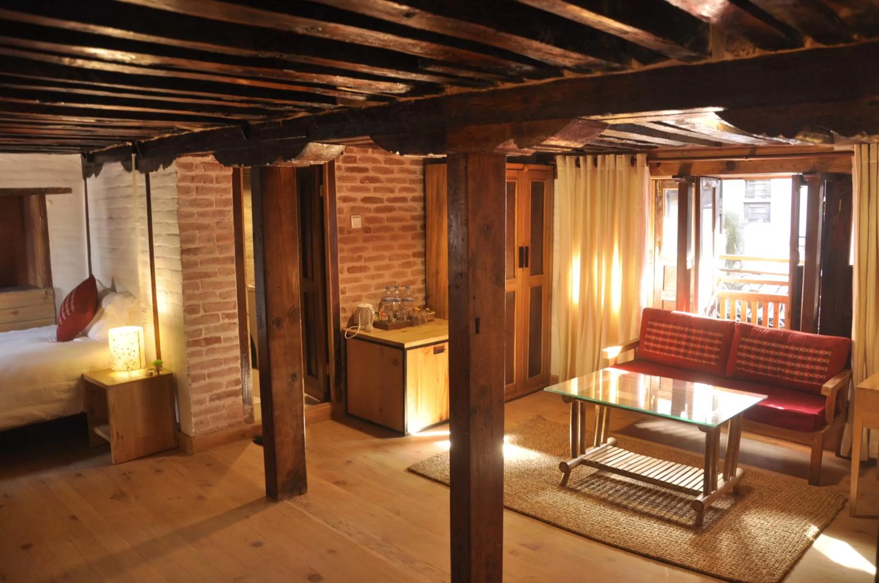 Bed in Boutique Heritage Home