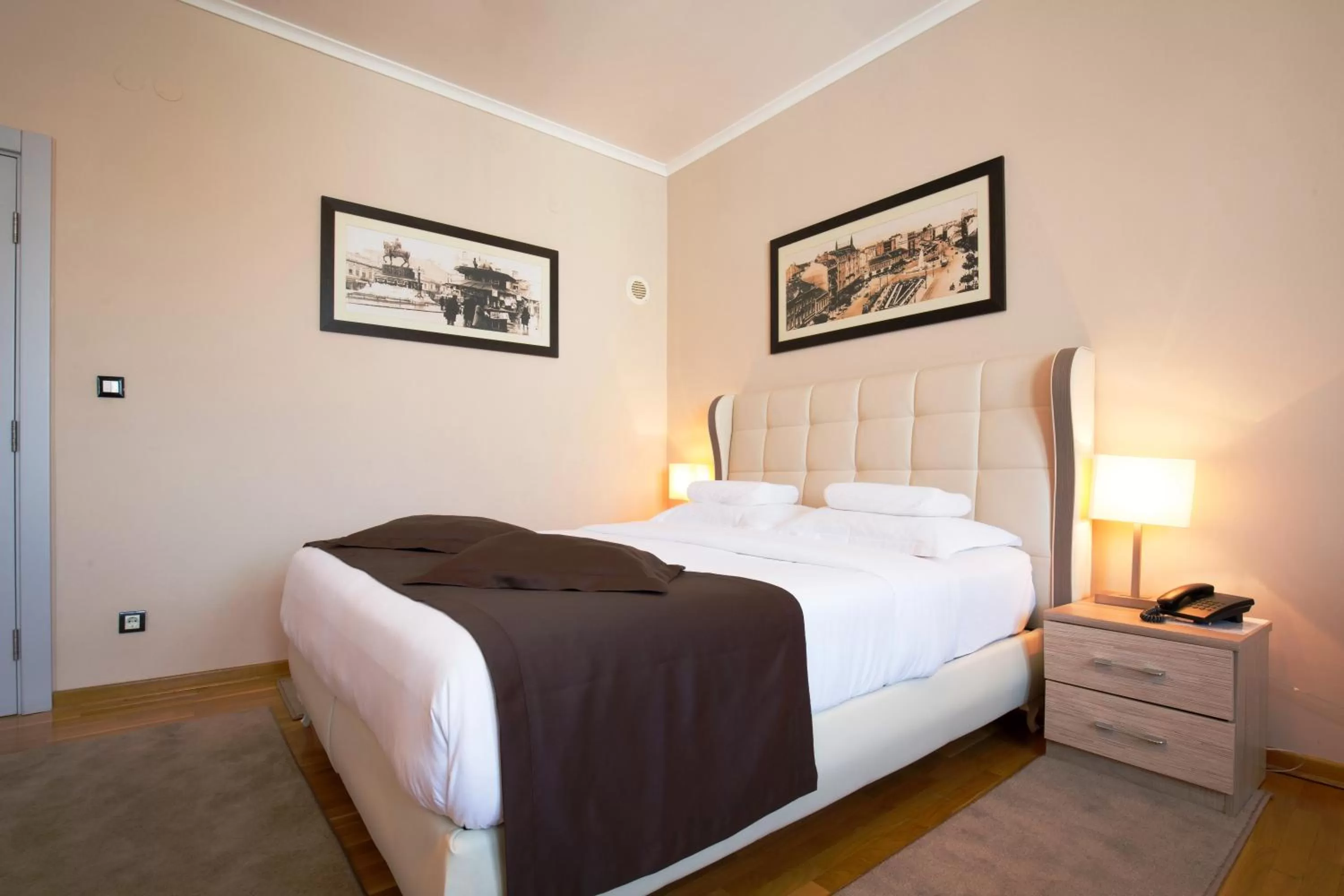 Bedroom, Bed in Garni Hotel Nevski