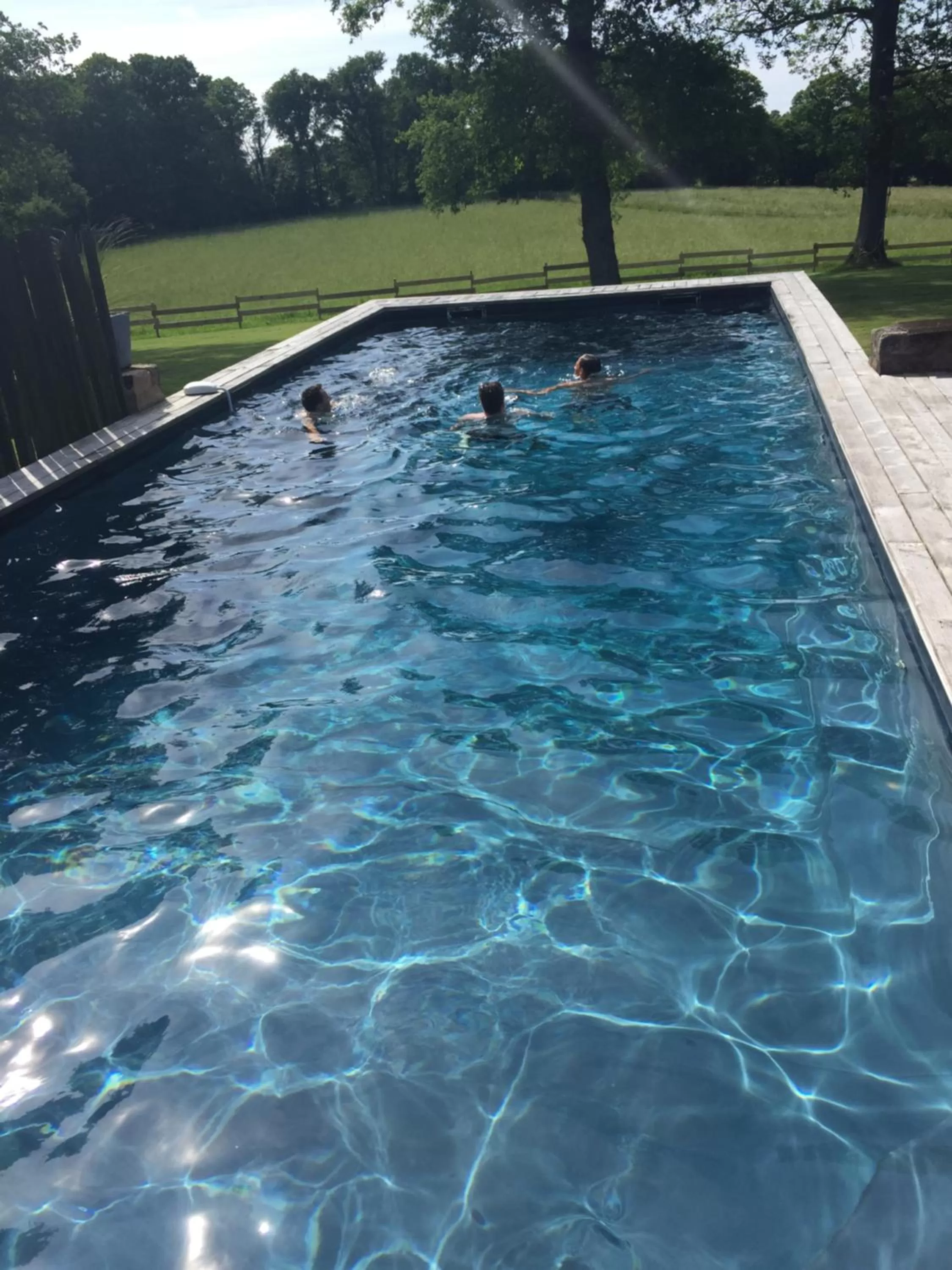 Swimming pool in Le Clos du Gusquel