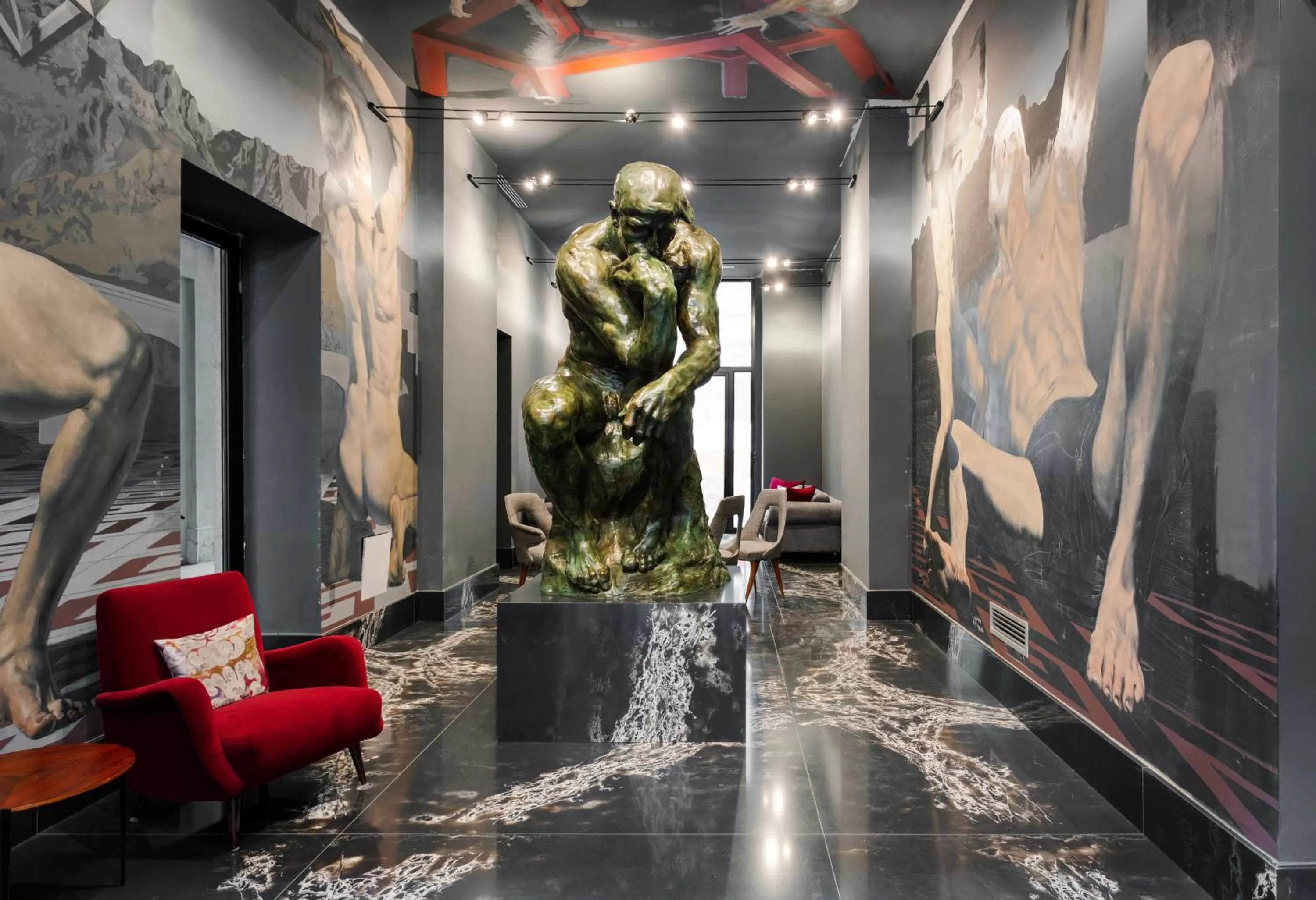 Lobby or reception in Galleria Vik Milano - Townhouse Galleria - Small Luxury Hotels of the World