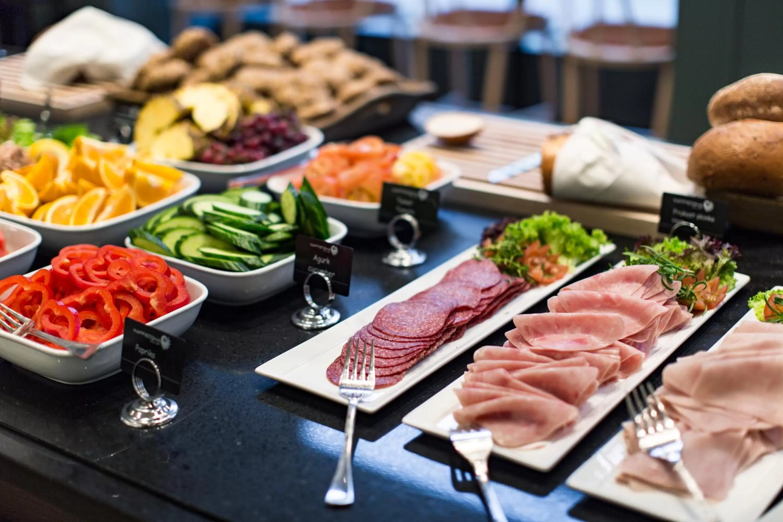 Buffet breakfast in Hotell Bondeheimen