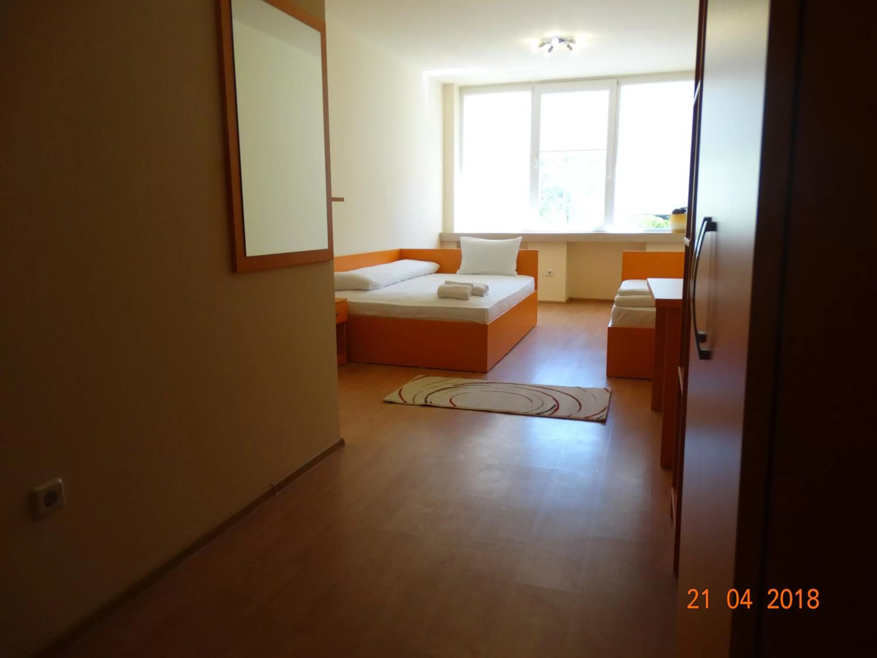 Bed in Hotel Lago Peshtera