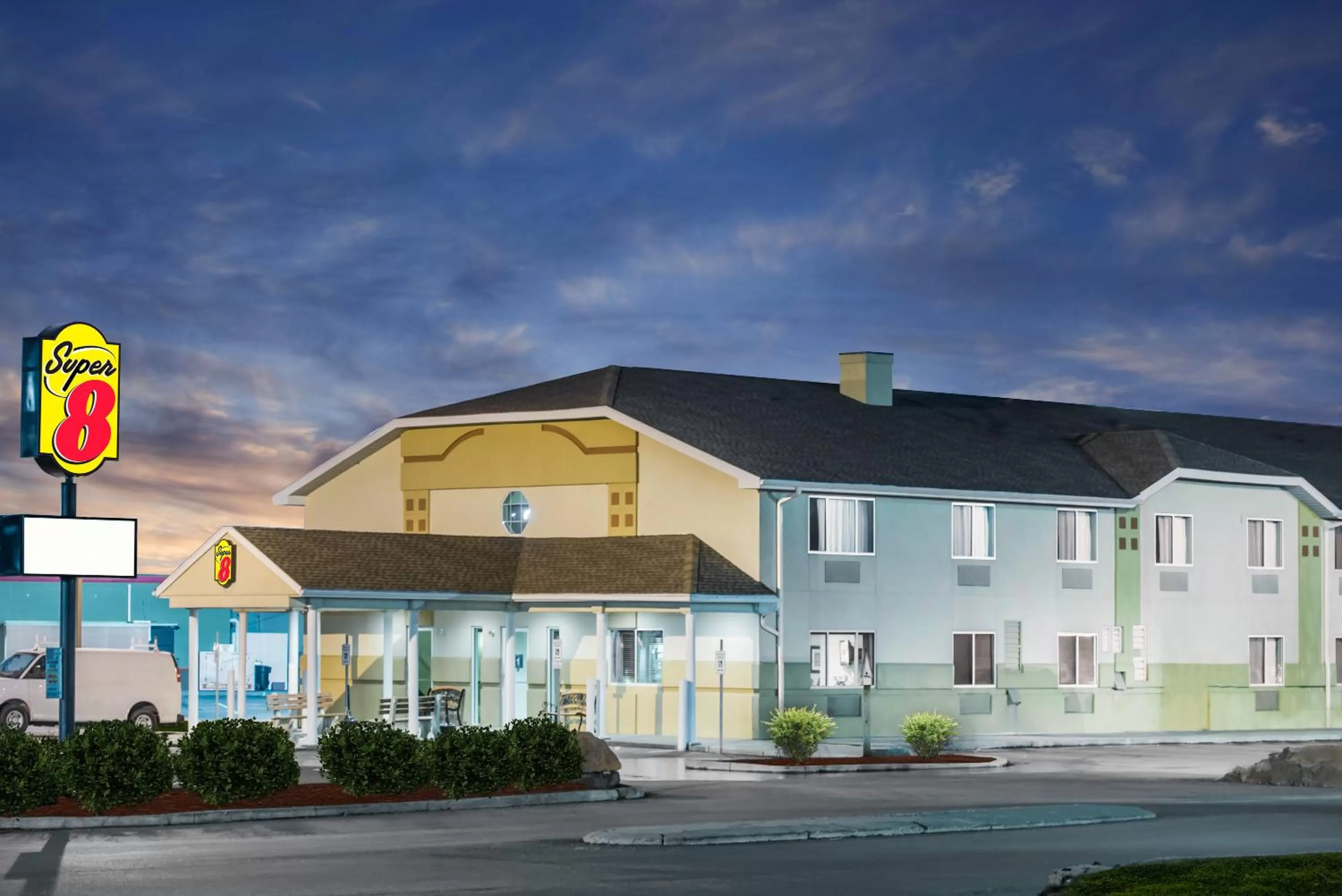 Facade/entrance in Super 8 by Wyndham Clearfield