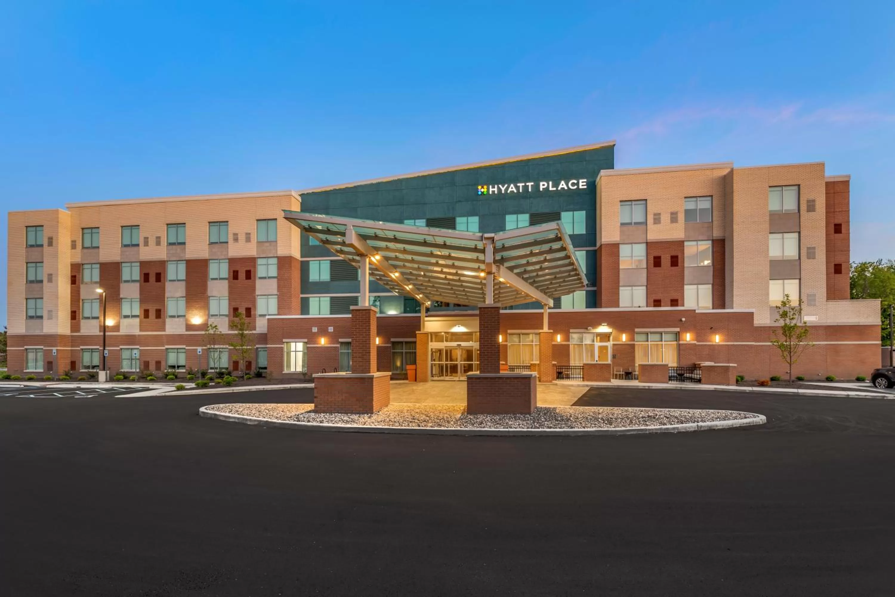 Facade/entrance in Hyatt Place Indianapolis Carmel