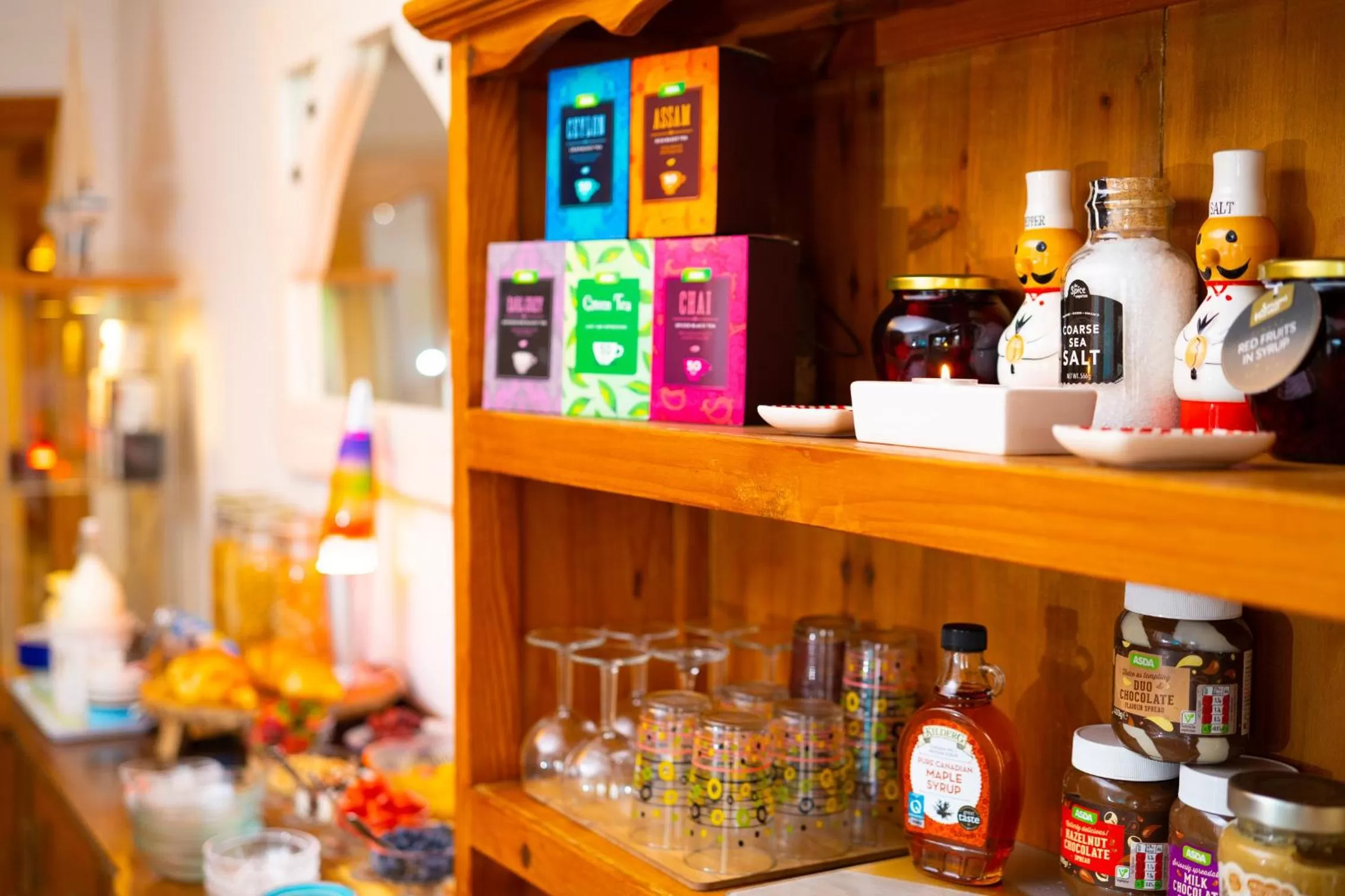 Buffet breakfast in Carnately Lodge