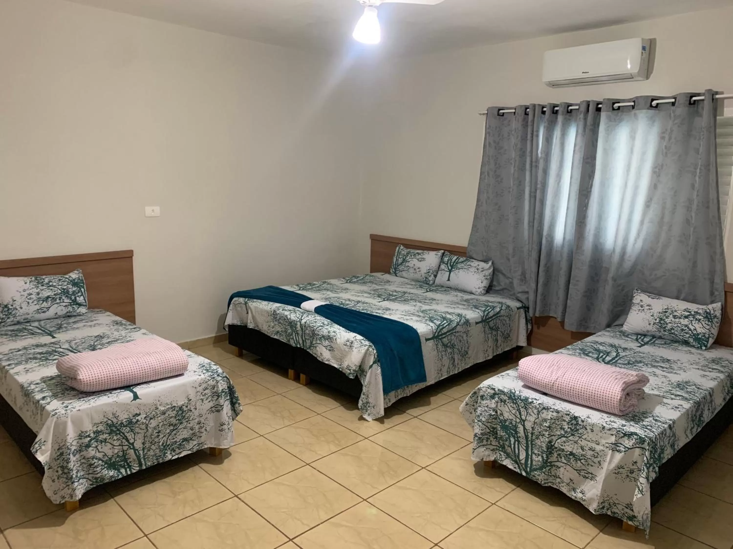 Bed in Ananda pousada chalé