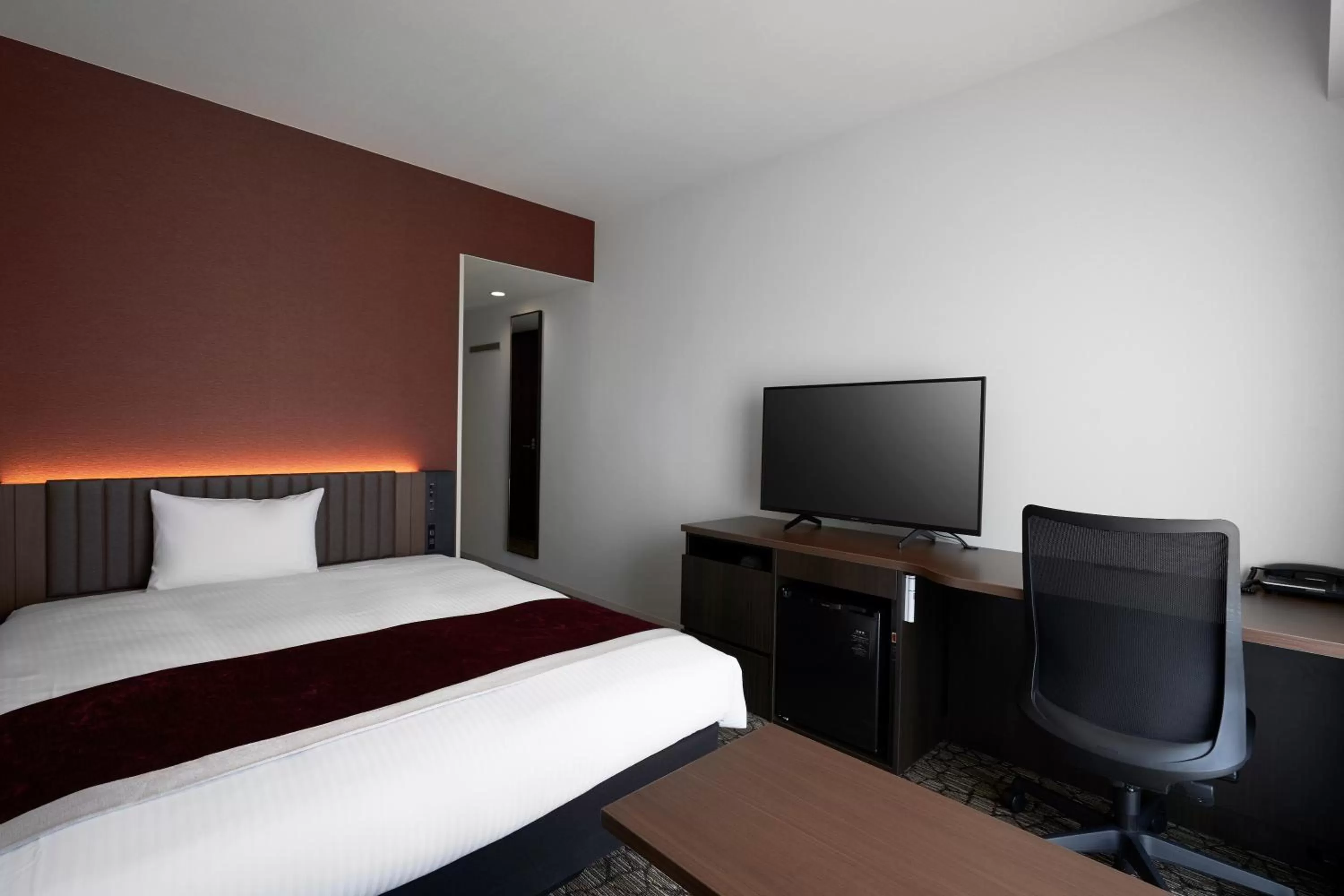 Photo of the whole room, Bed in Daiwa Roynet Hotel Morioka Ekimae