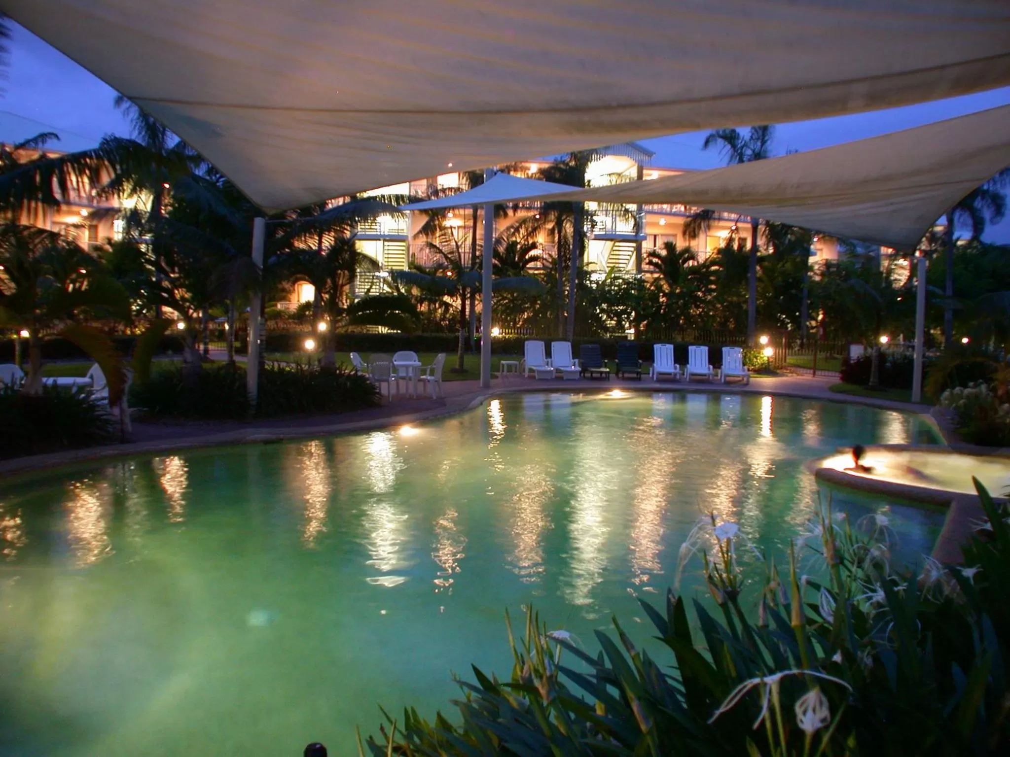 Swimming pool in Cairns Beach Resort