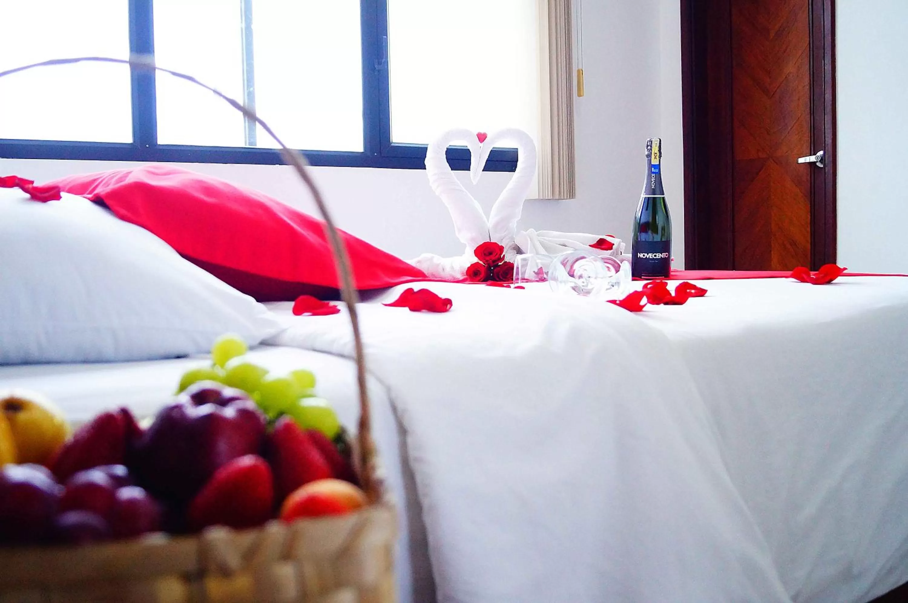 Bed in Hotel Castell