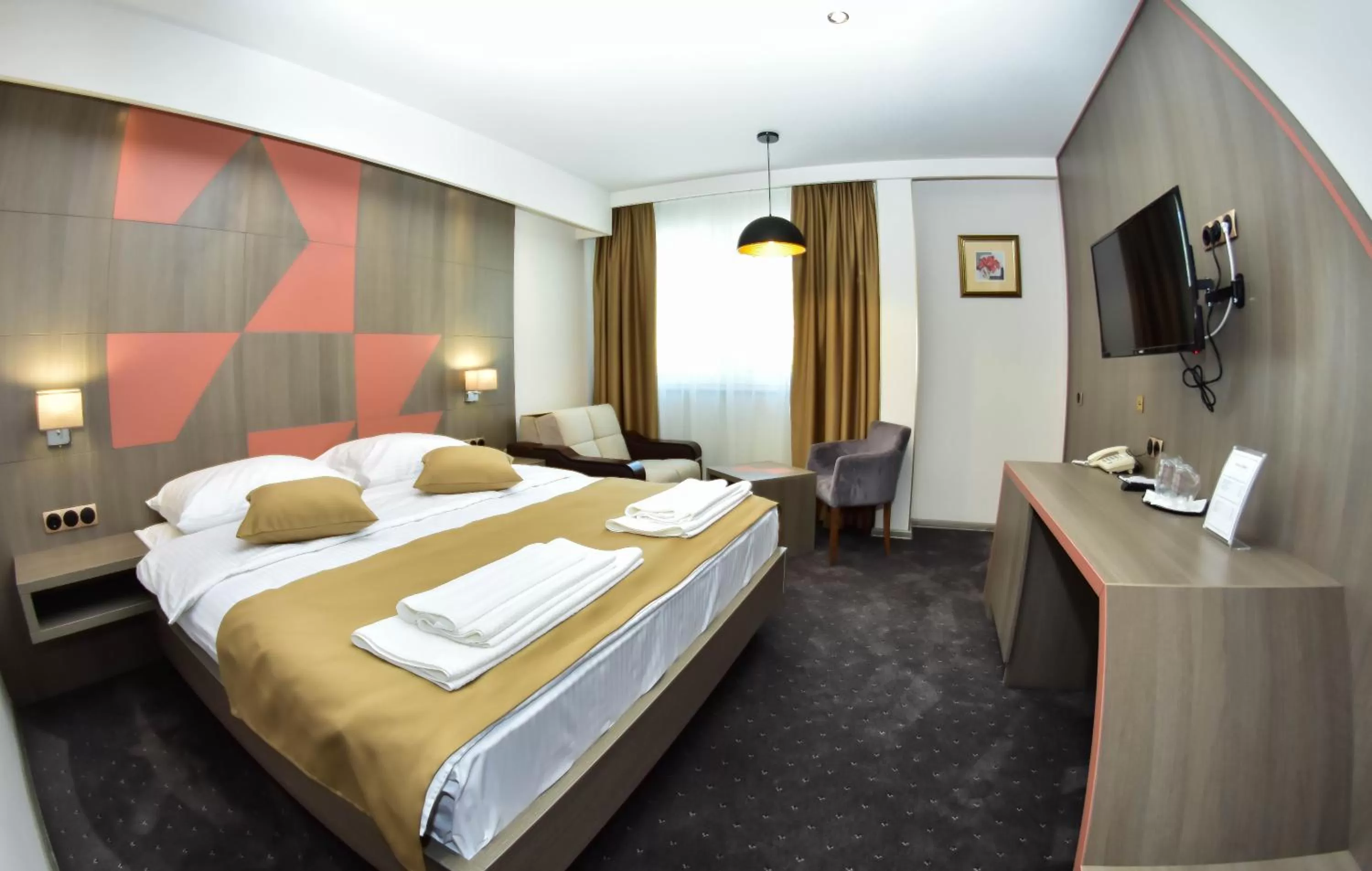 Bedroom, Bed in Hotel Ključ