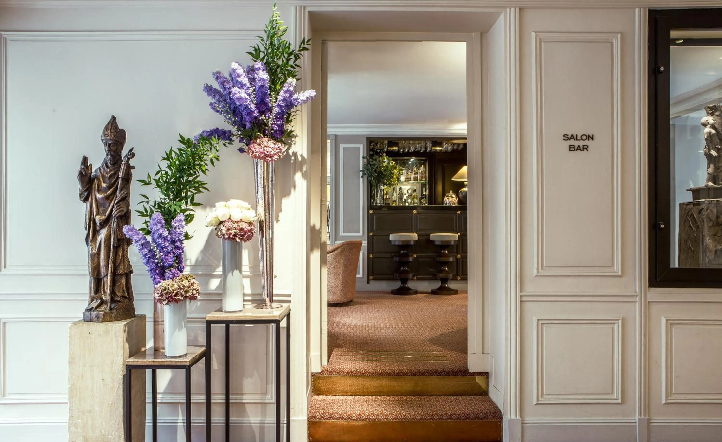Lobby or reception in Hôtel des Saints Pères - Esprit de France