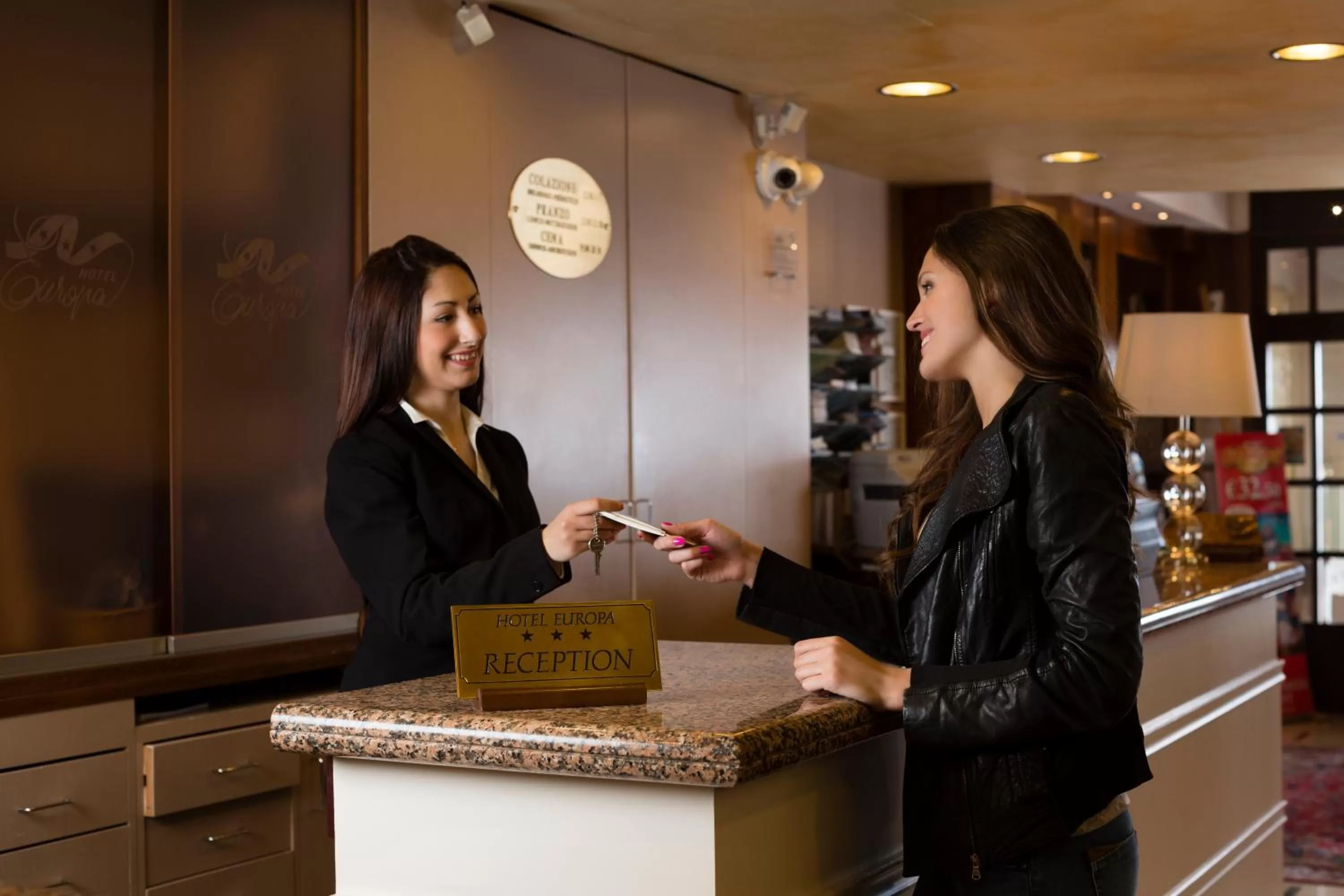 Staff in Hotel Europa