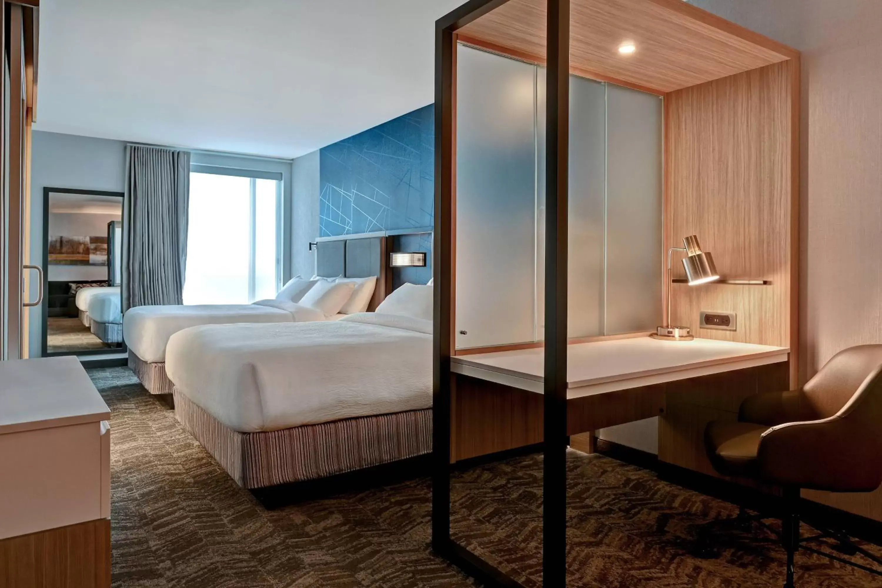 Queen Suite with Trundle Bed - Hearing Accessible in SpringHill Suites by Marriott Albuquerque University Area Queen Suite with Trundle Bed - Hearing Accessible in SpringHill Suites by Marriott Albuquerque University Area