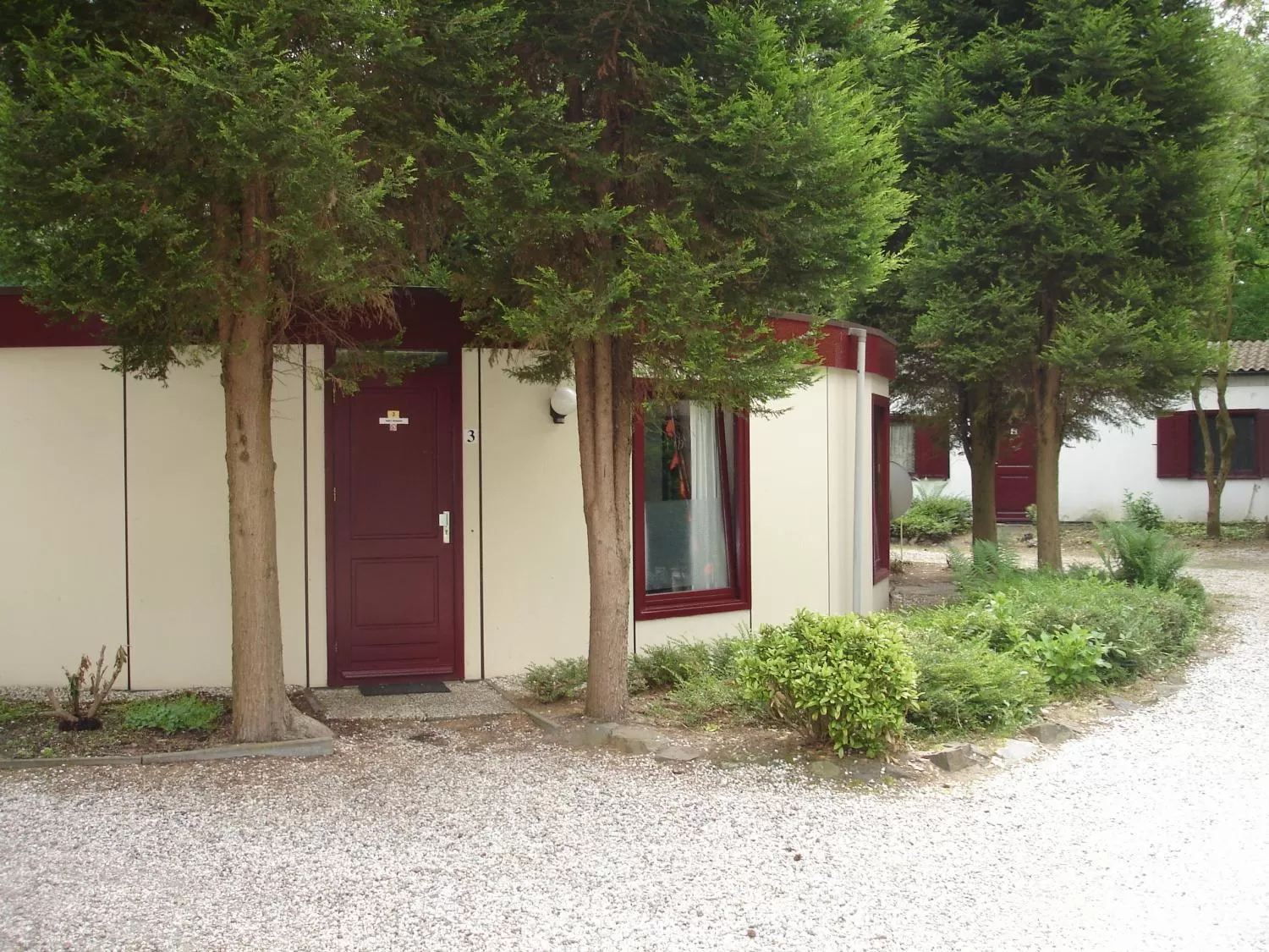 Facade/entrance in Motel- Bungalow-& Chaletpark de Brenkberg