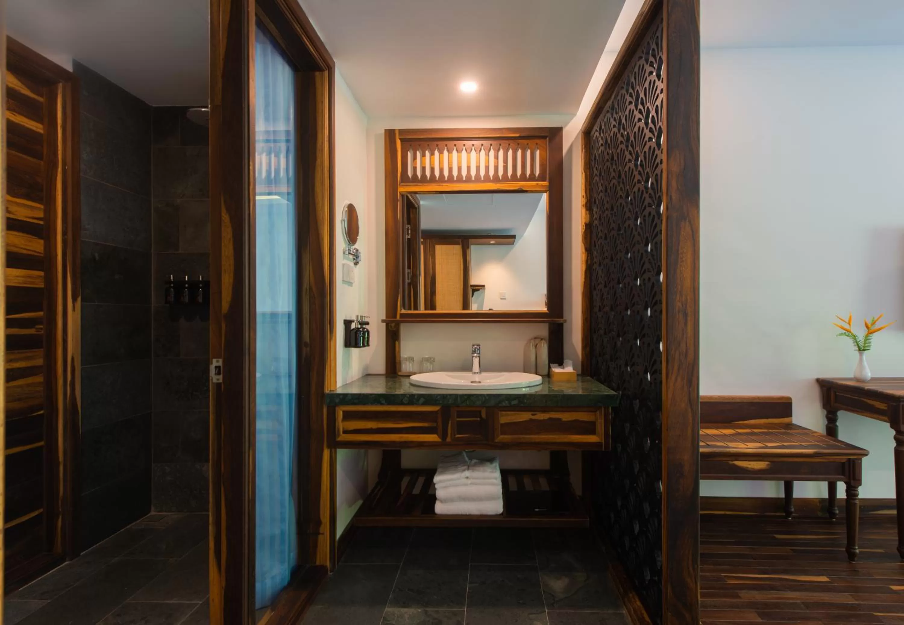 Bathroom in Alibu Resort Nha Trang
