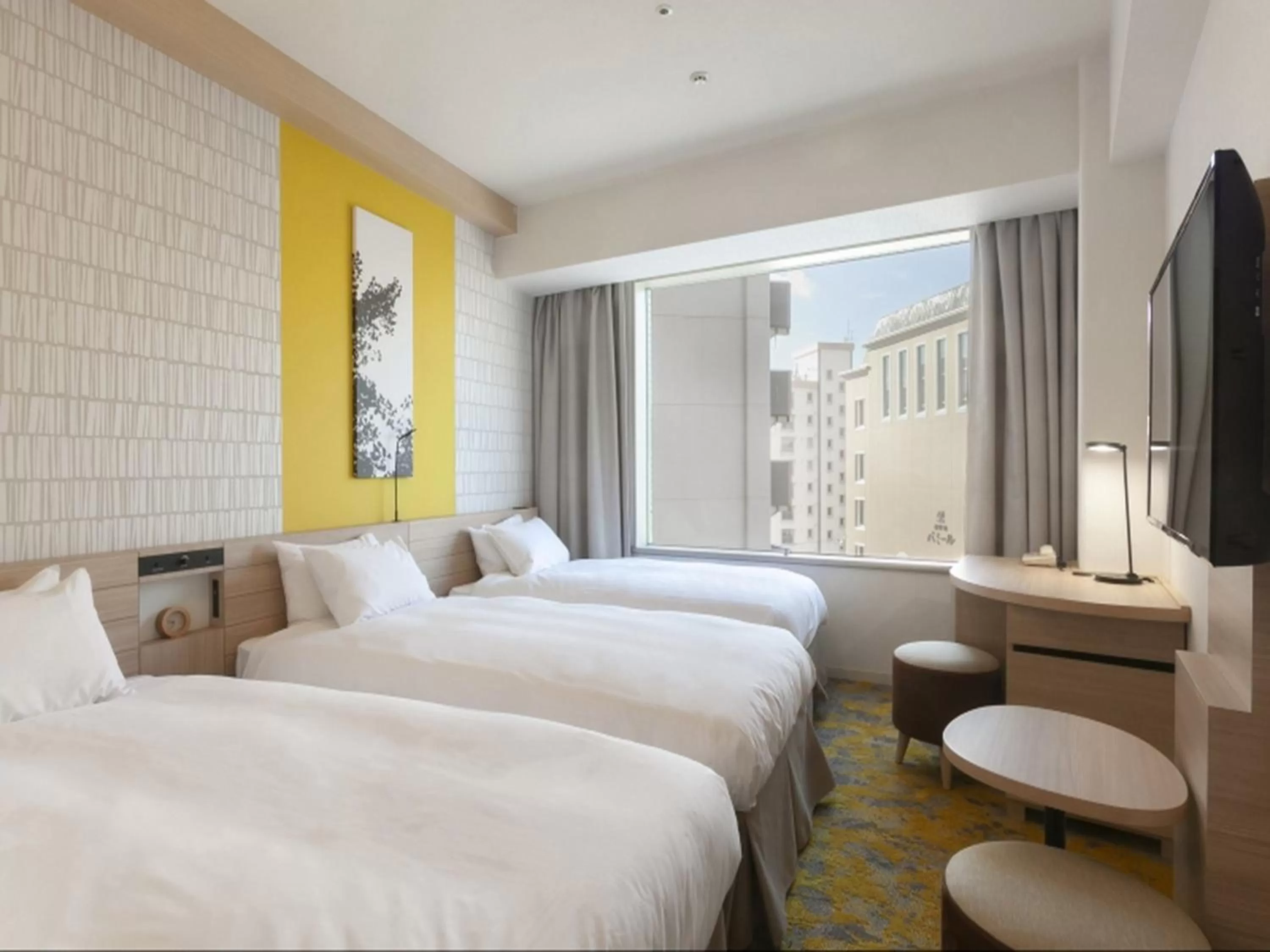 Photo of the whole room, Bed in Sapporo Prince Hotel