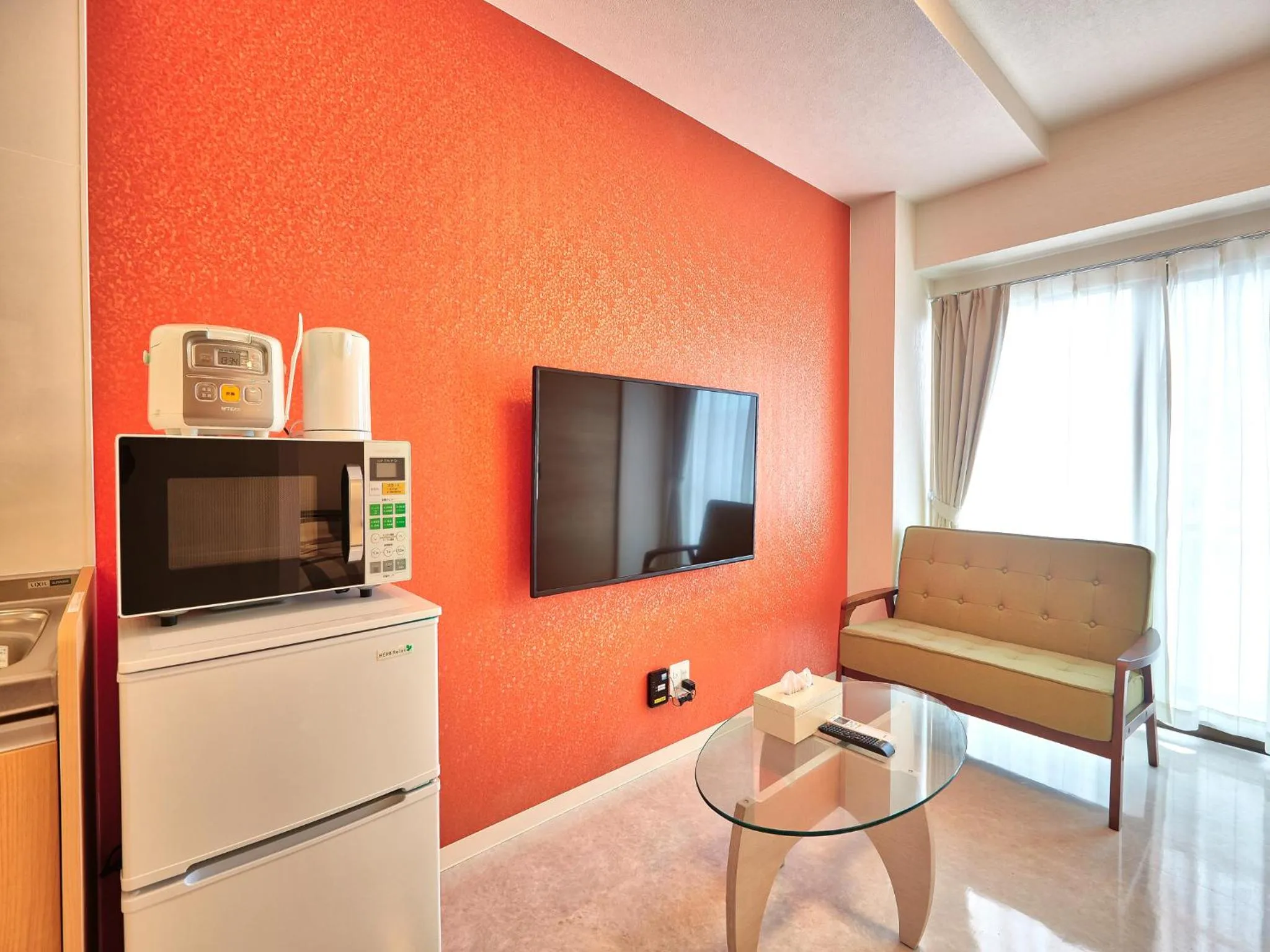 Living room in Mango Resort Okinawa Chatan