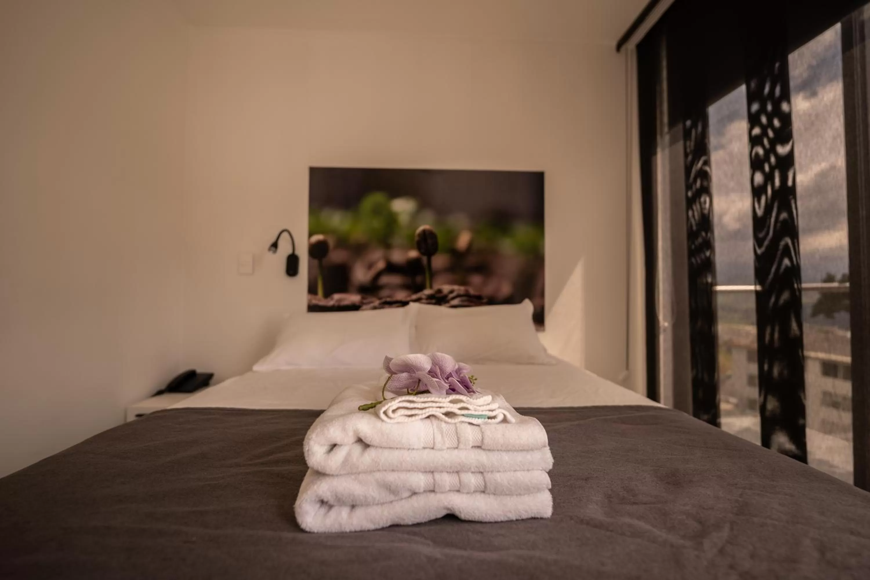 Bed in The Coffee Club