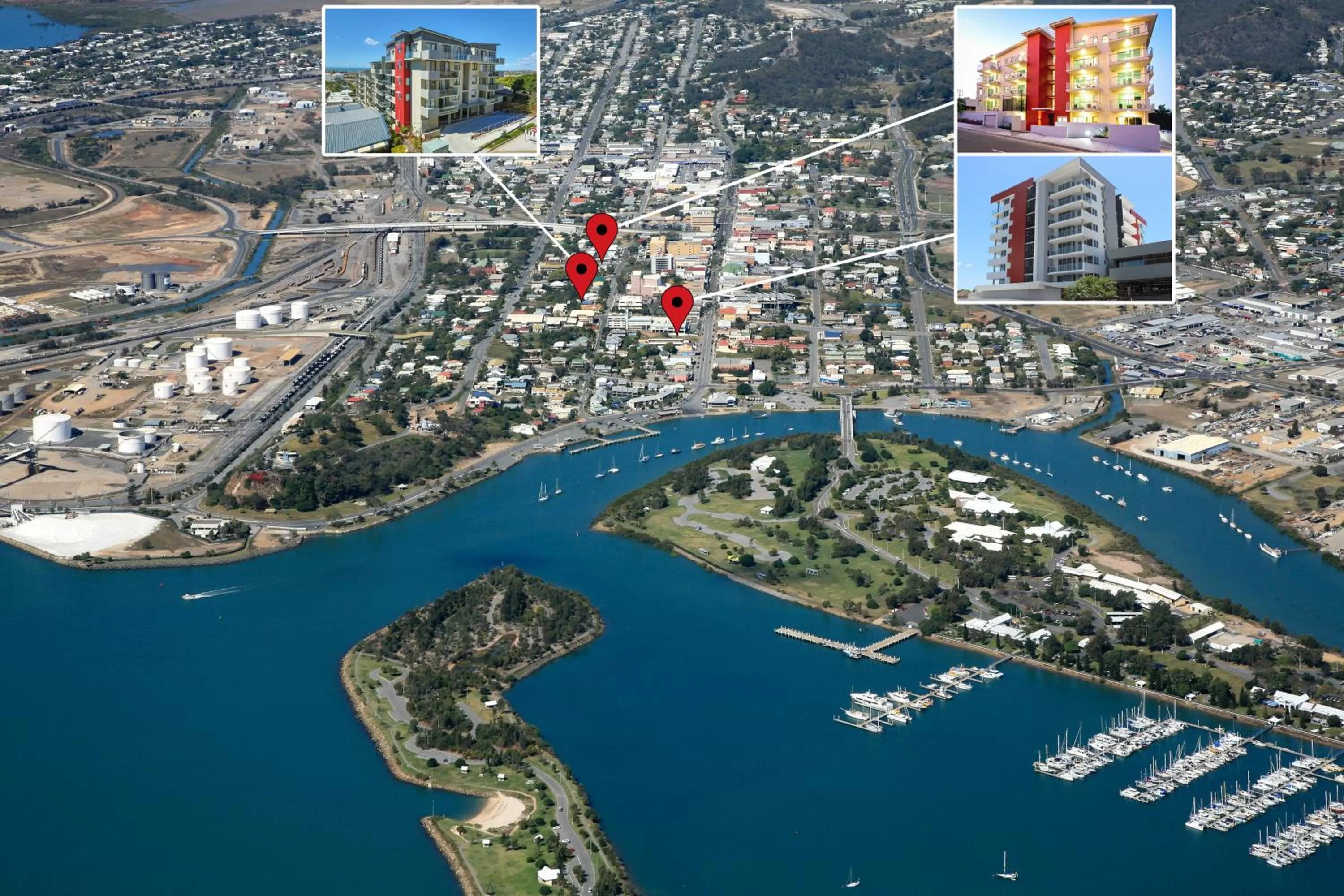 Area and facilities in Gladstone City Central Apartment Hotel Official