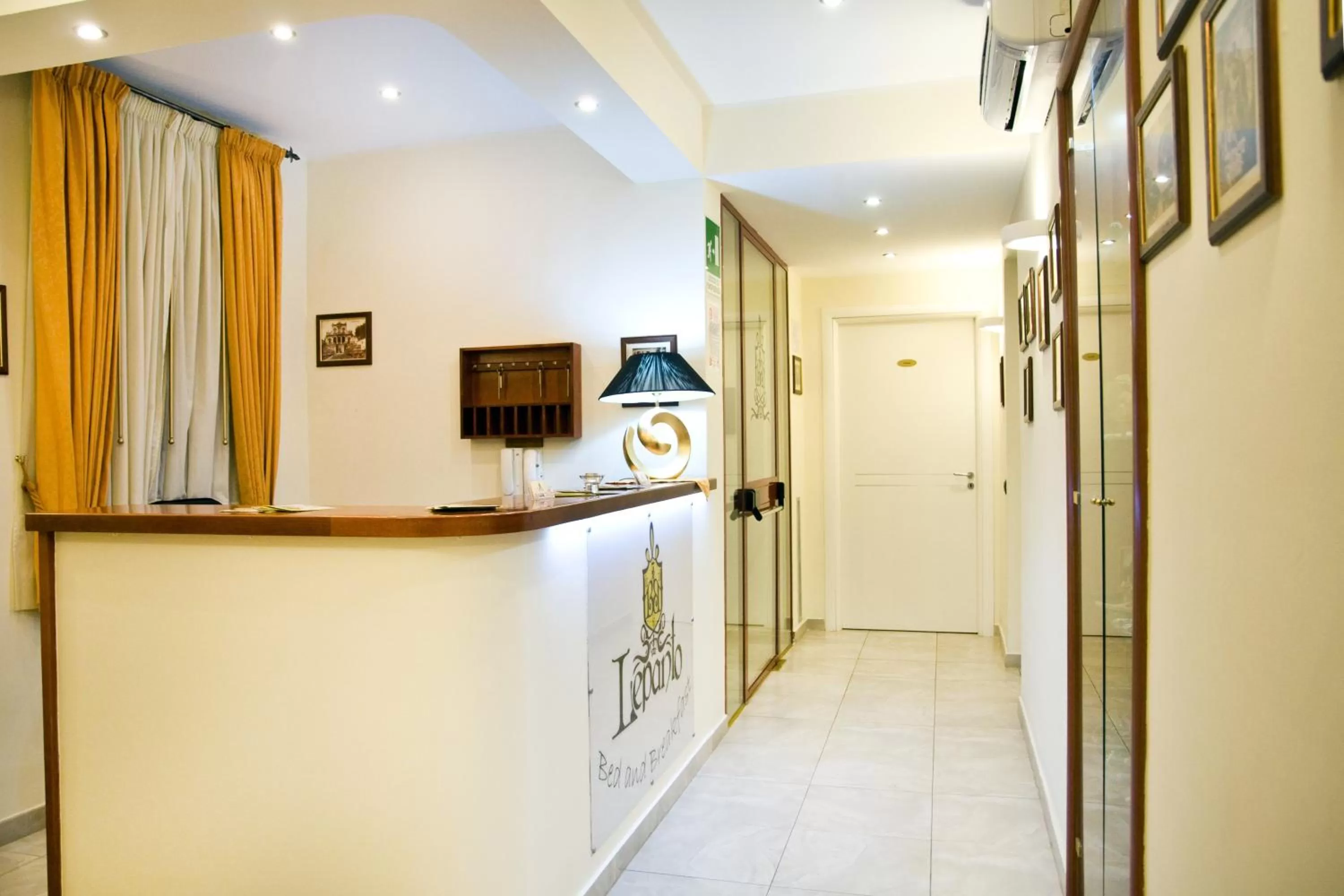 Lobby or reception in B&B Lepanto