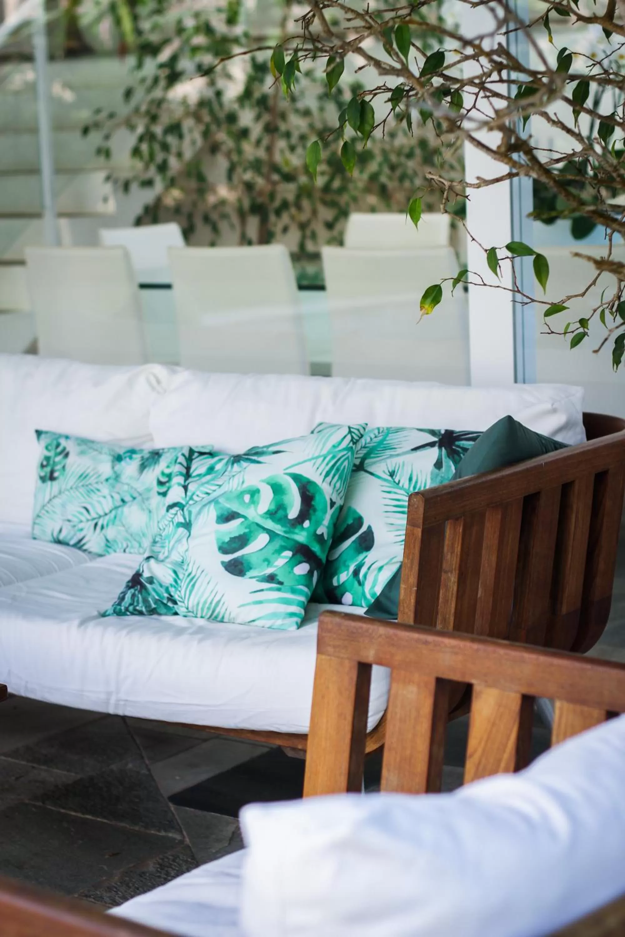 Patio in Guest House Guarujá