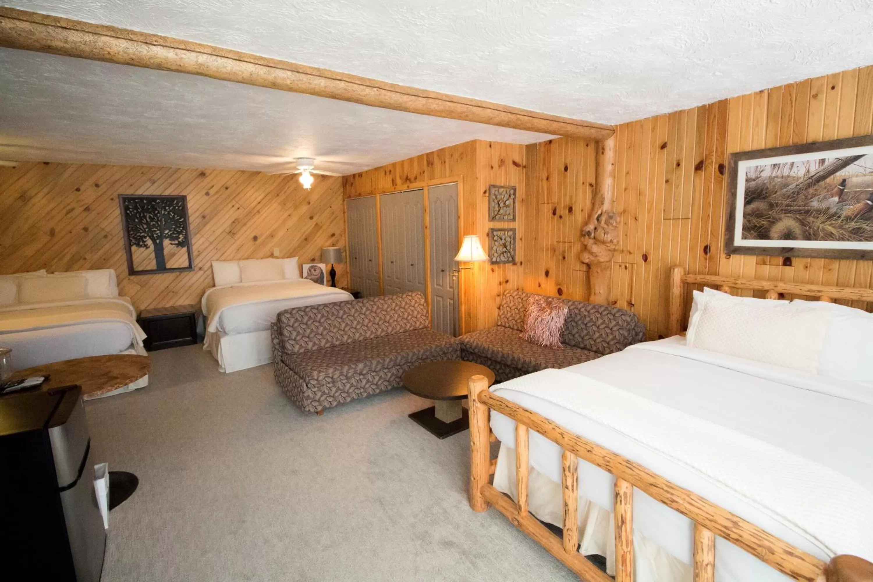Bed in Colter's Lodge