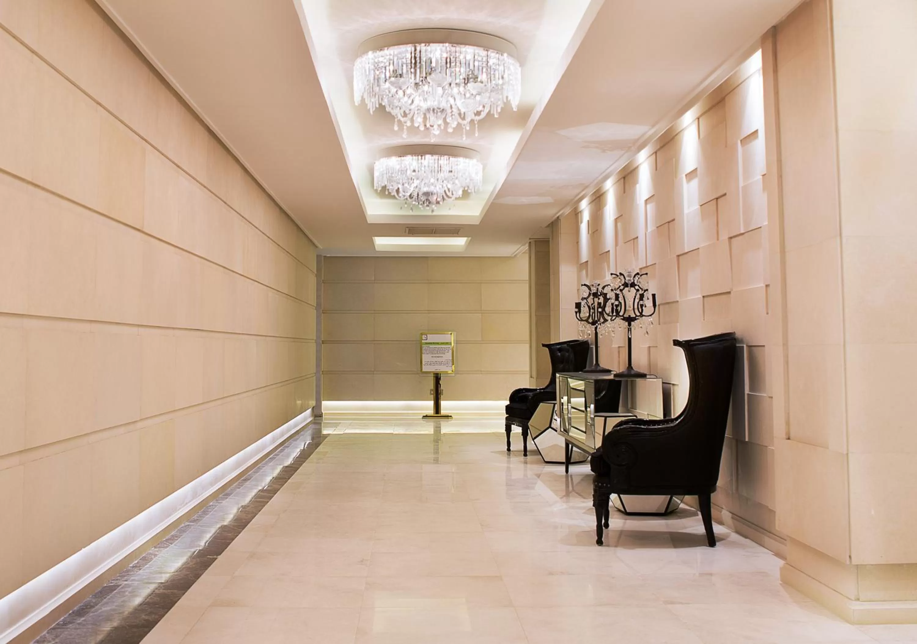 Lobby or reception in Adams Hotel