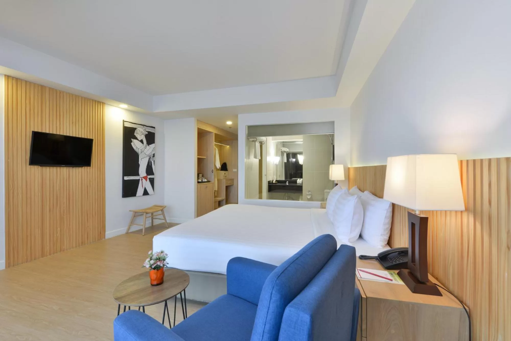 Bedroom, Bed in D Varee Jomtien Beach, Pattaya