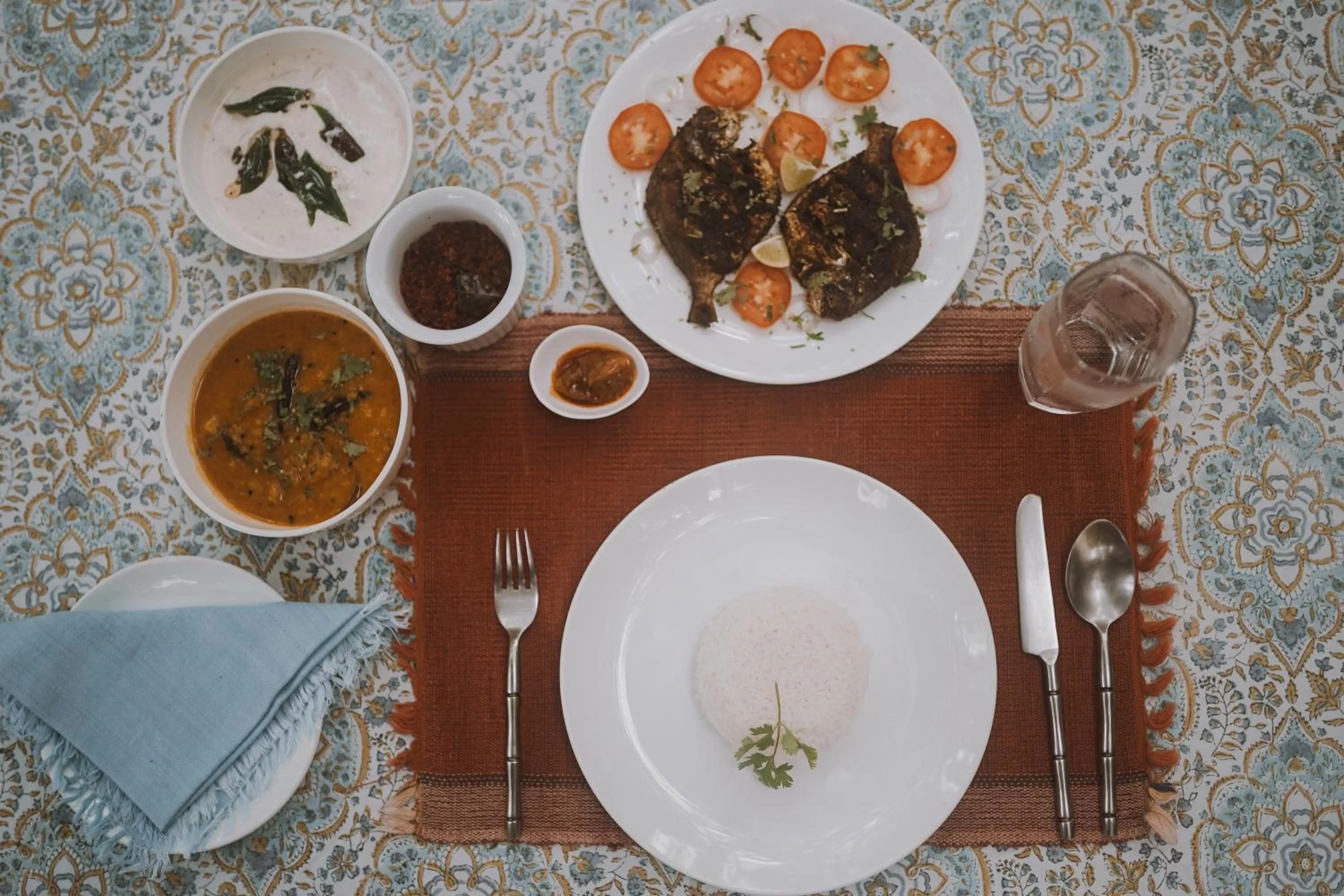 Food and drinks in Villa Akasa