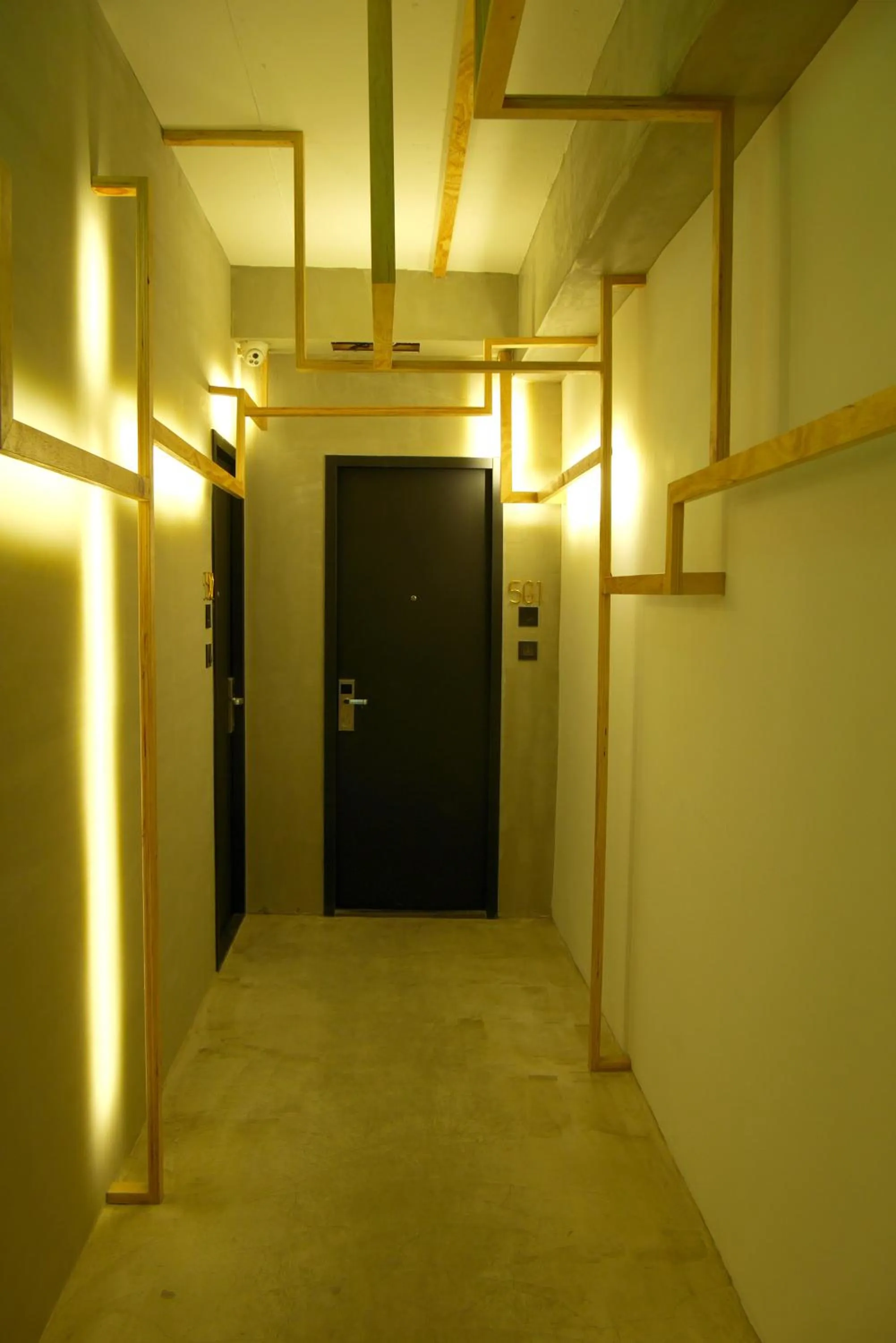 Decorative detail in Just Inn Xin Yi 正旅館 信義