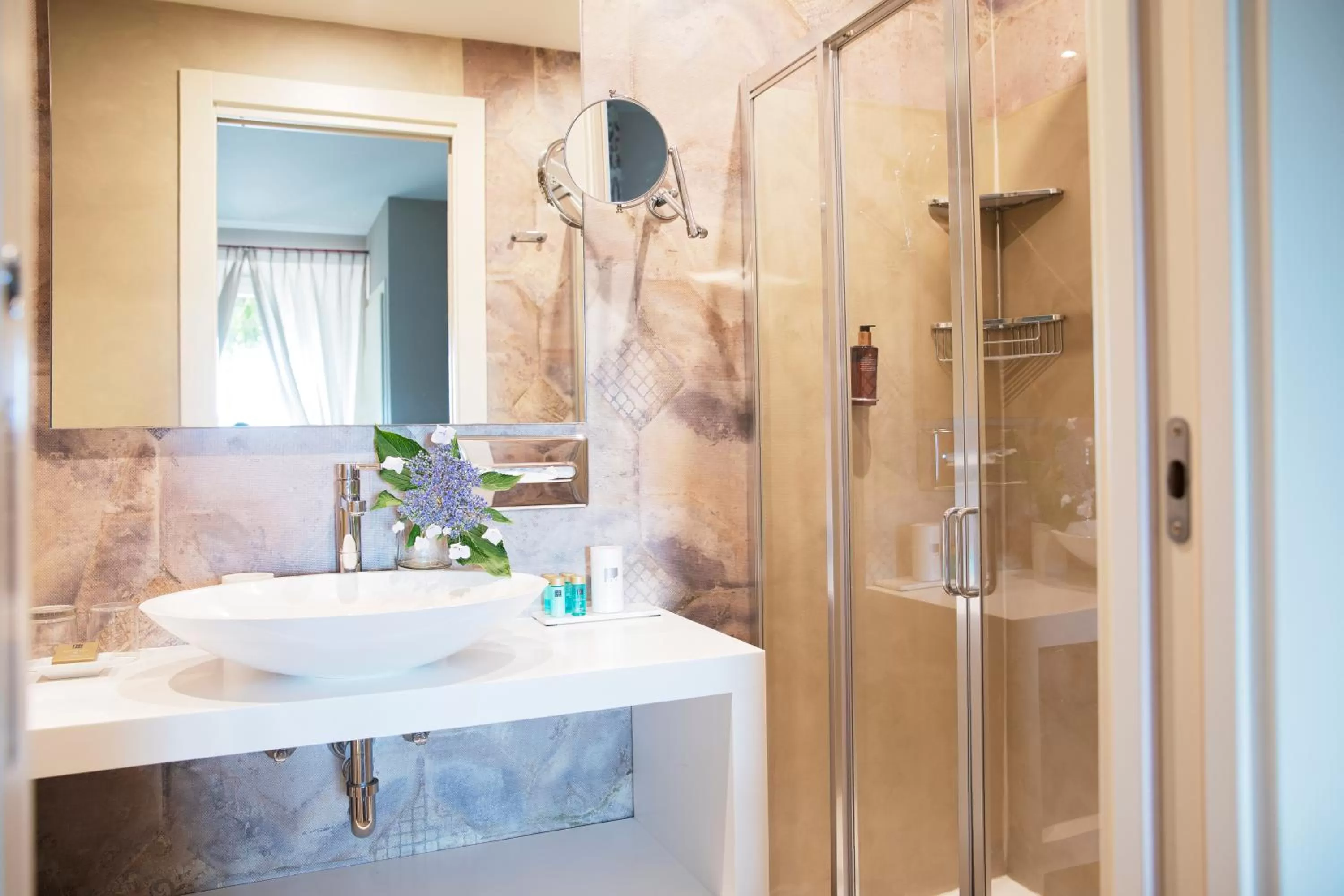 Shower in Relais Villa Porta