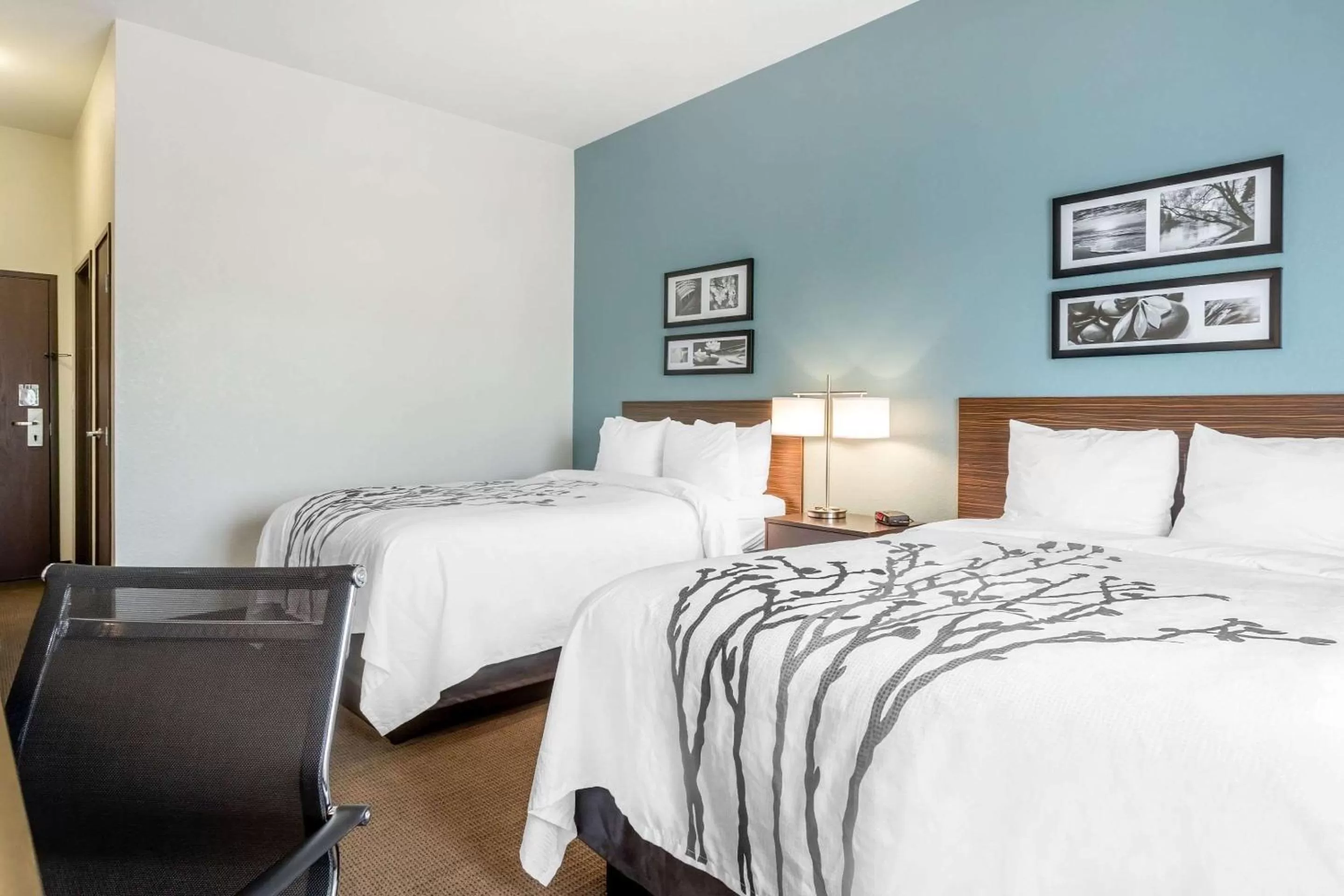 Photo of the whole room, Bed in Sleep Inn & Suites West Des Moines near Jordan Creek