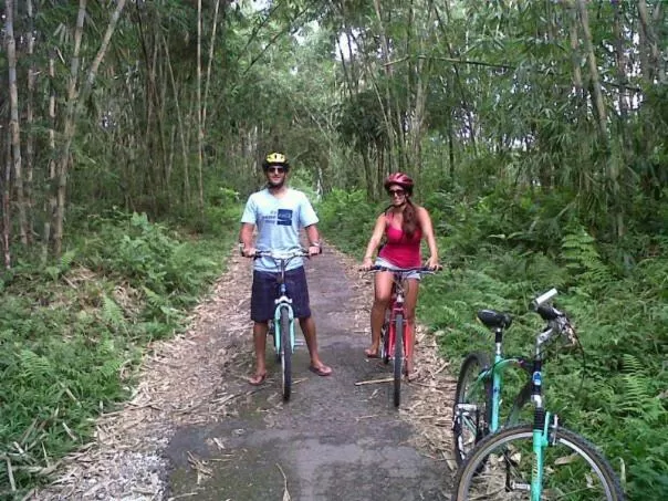 Cycling in The Hidden Bali Inn