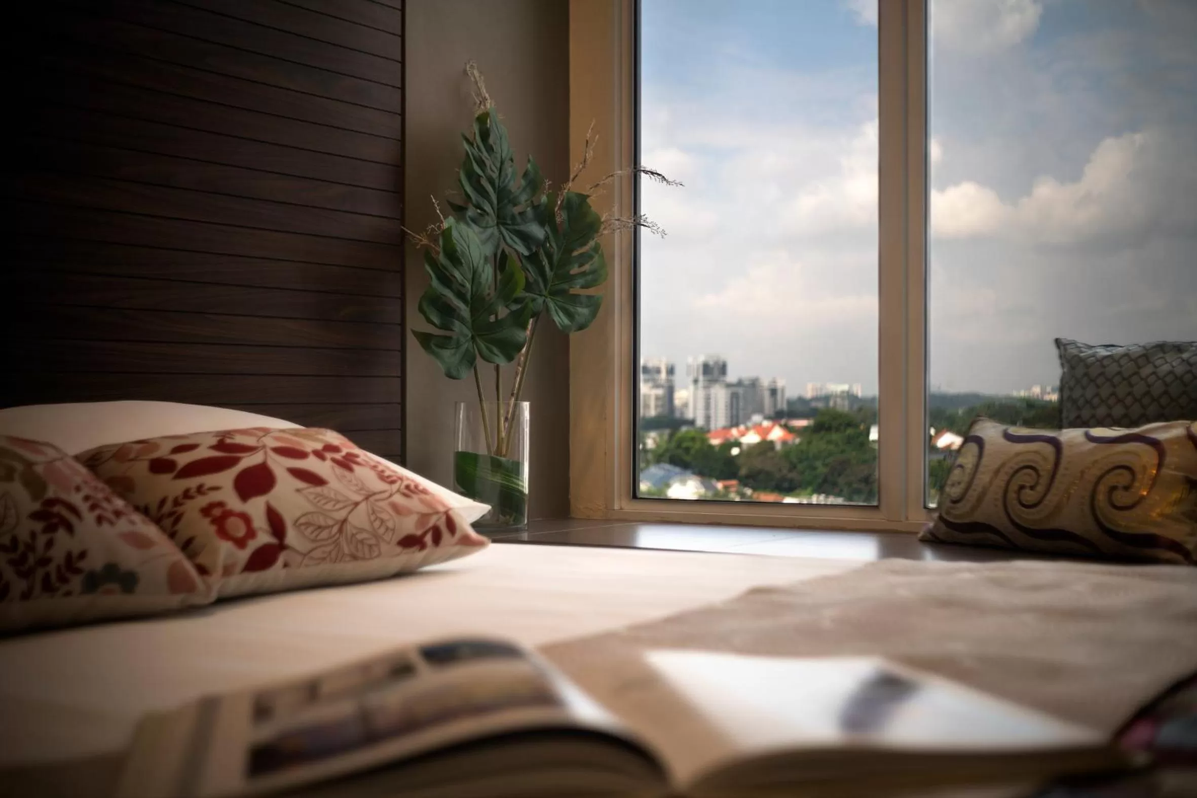 Bed in Value Hotel Thomson