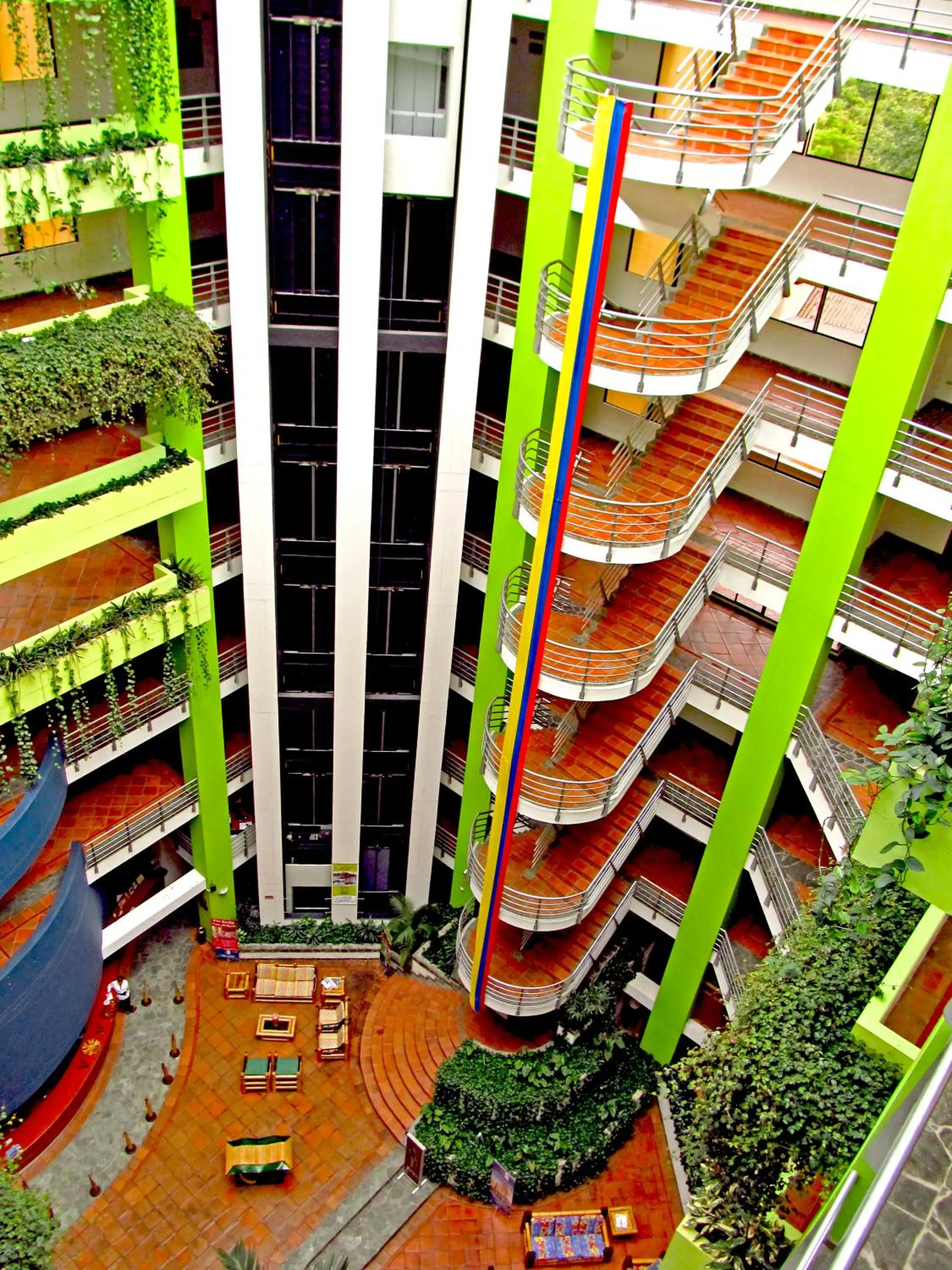 Bird's eye view in Armenia Hotel