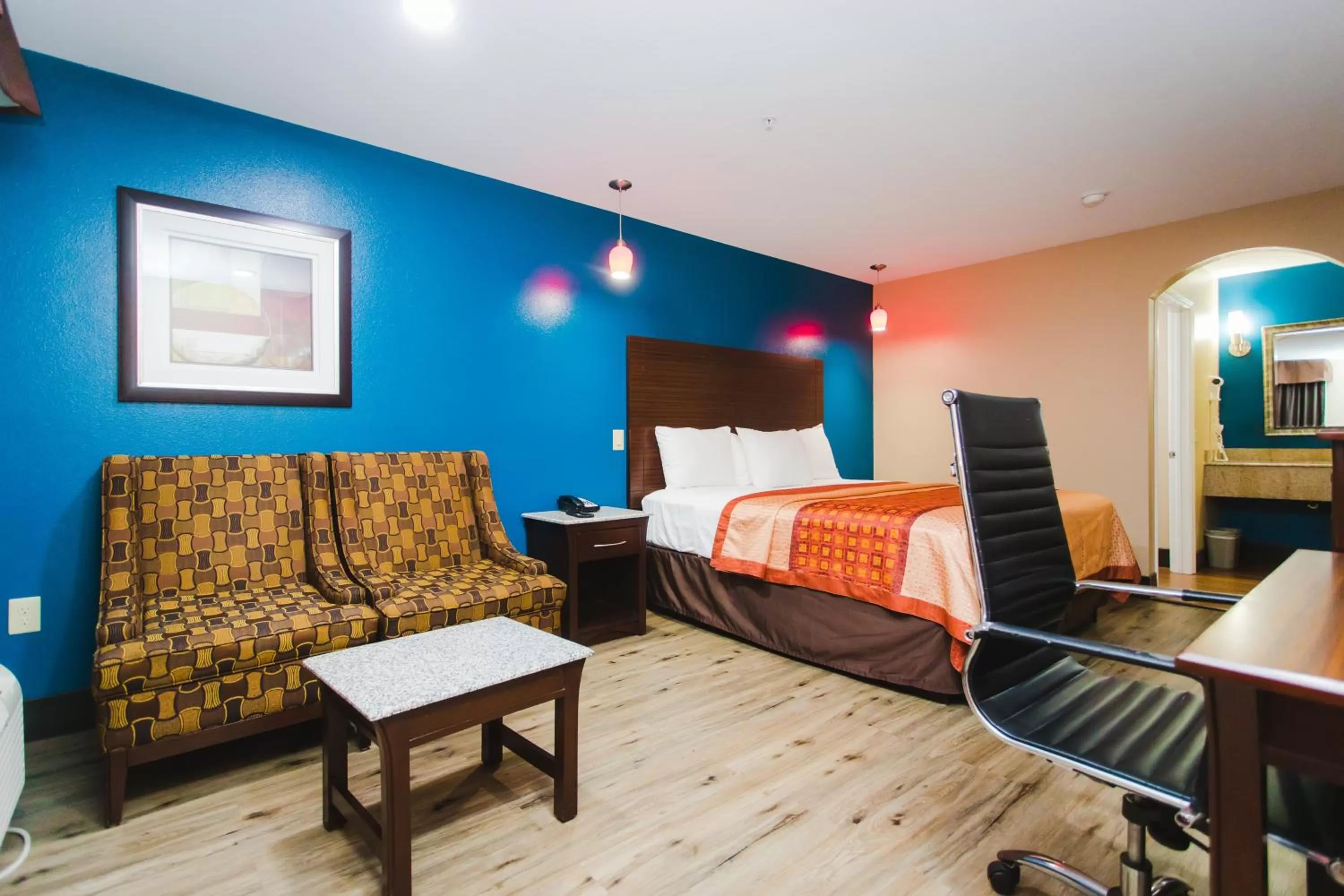 Bed in Home Place Inn