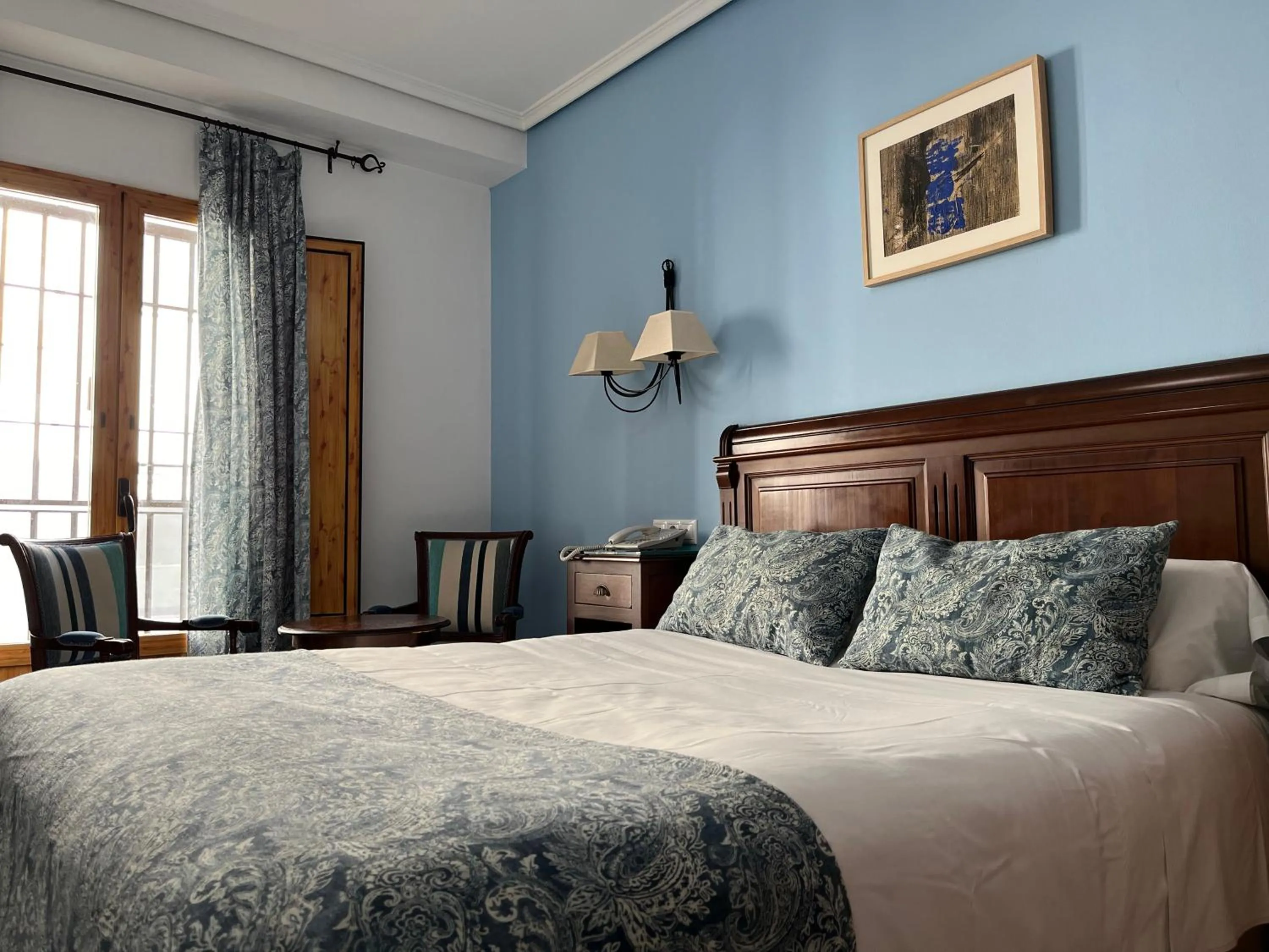 Bedroom, Bed in Hotel Maestre