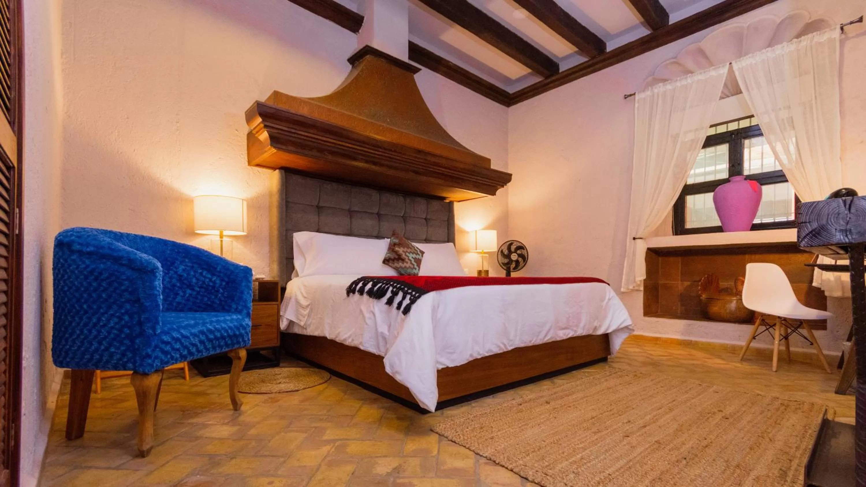 Bed in Casa Eva Hotel Boutique & Spa