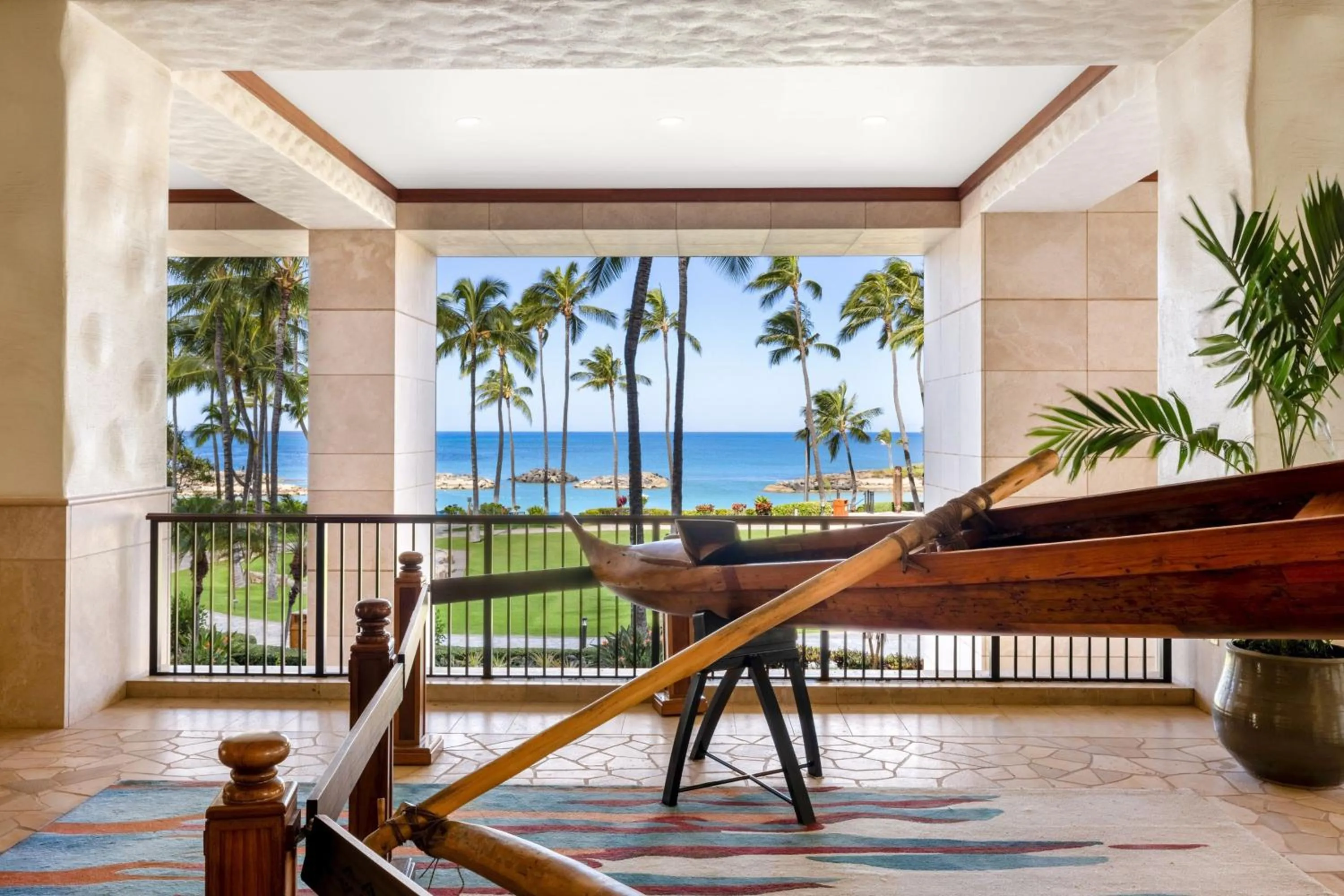 Lobby or reception in Marriott's Ko Olina Beach Club