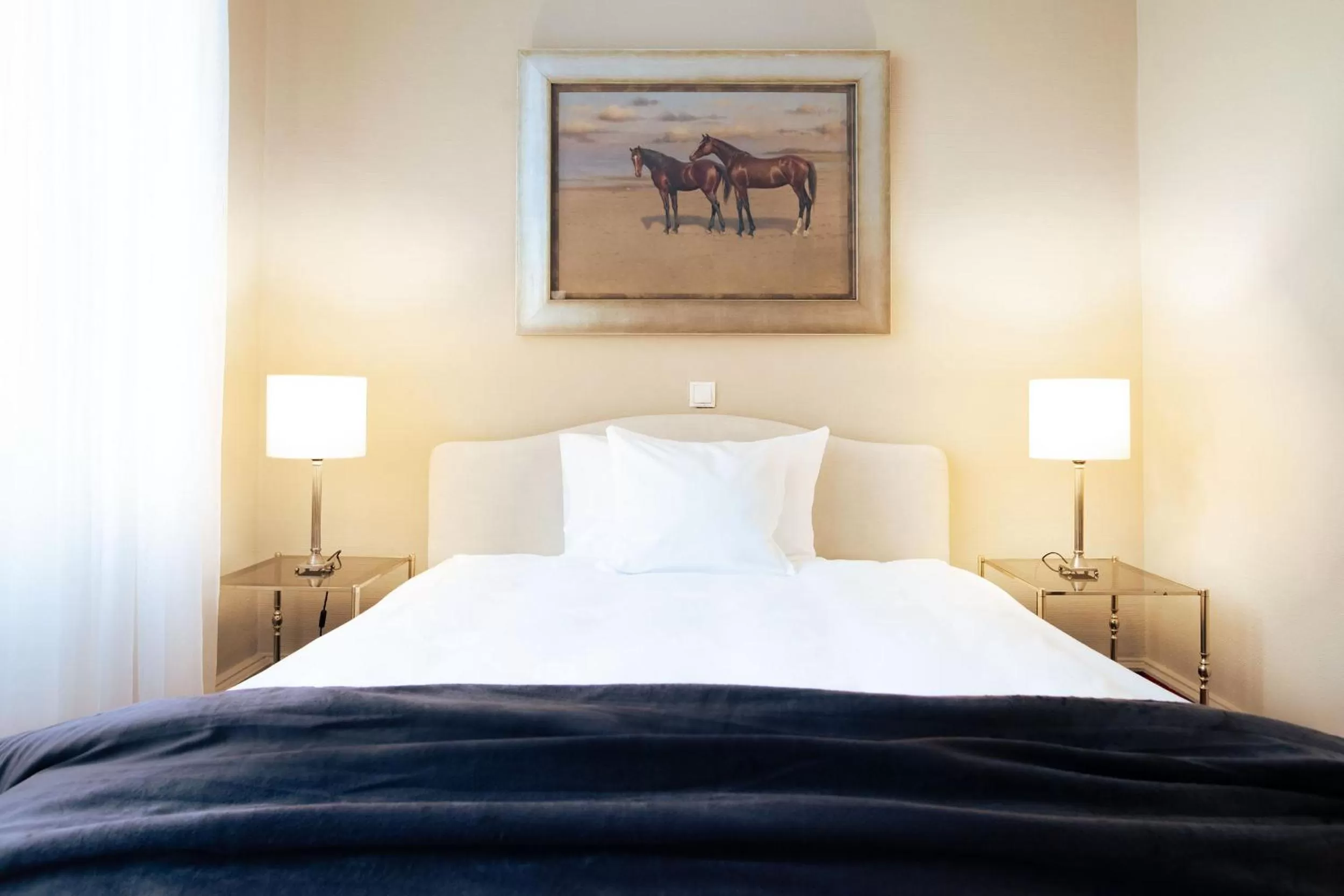 Bed in Hotel Bamberger Hof Bellevue