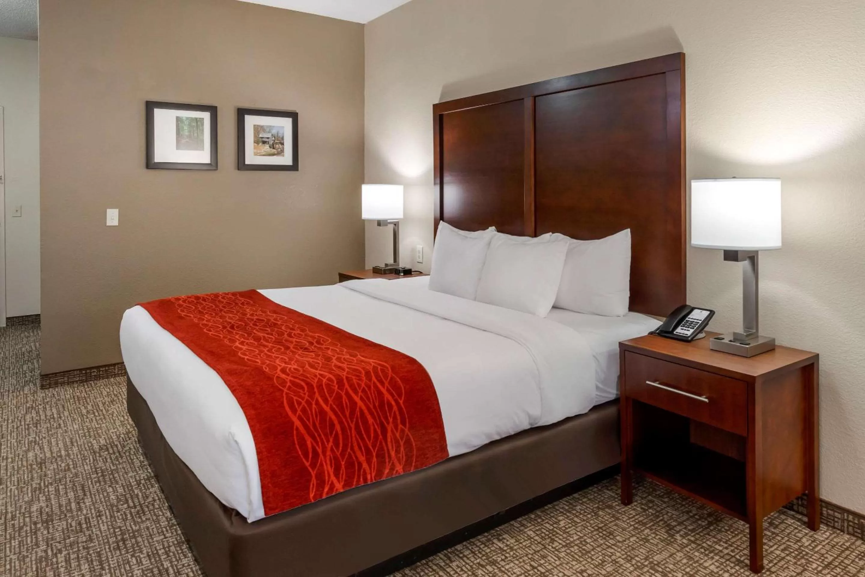 Photo of the whole room, Bed in Comfort Inn & Suites Canton Riverstone Area