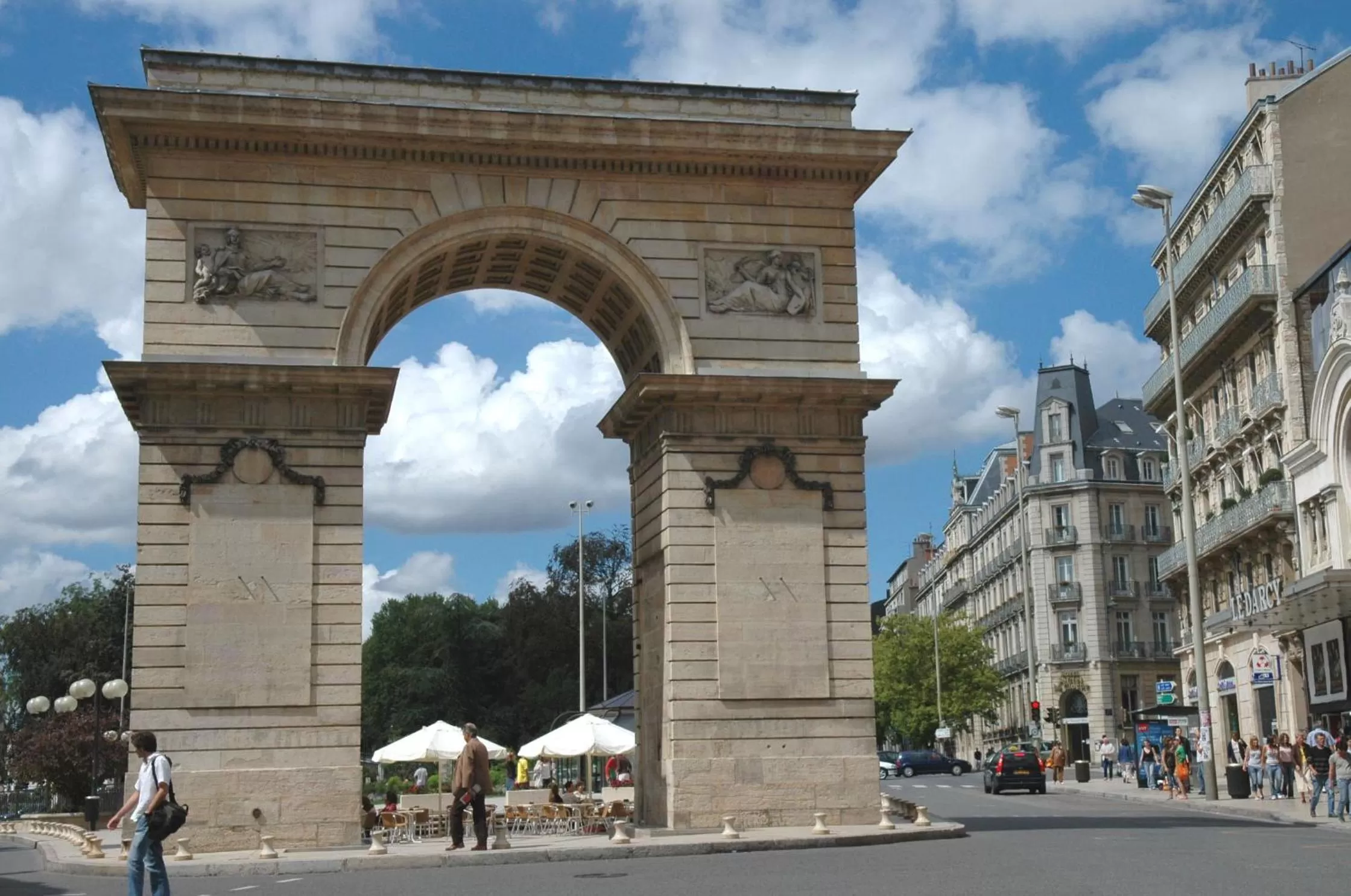 Nearby landmark in ibis budget Dijon Saint Apollinaire