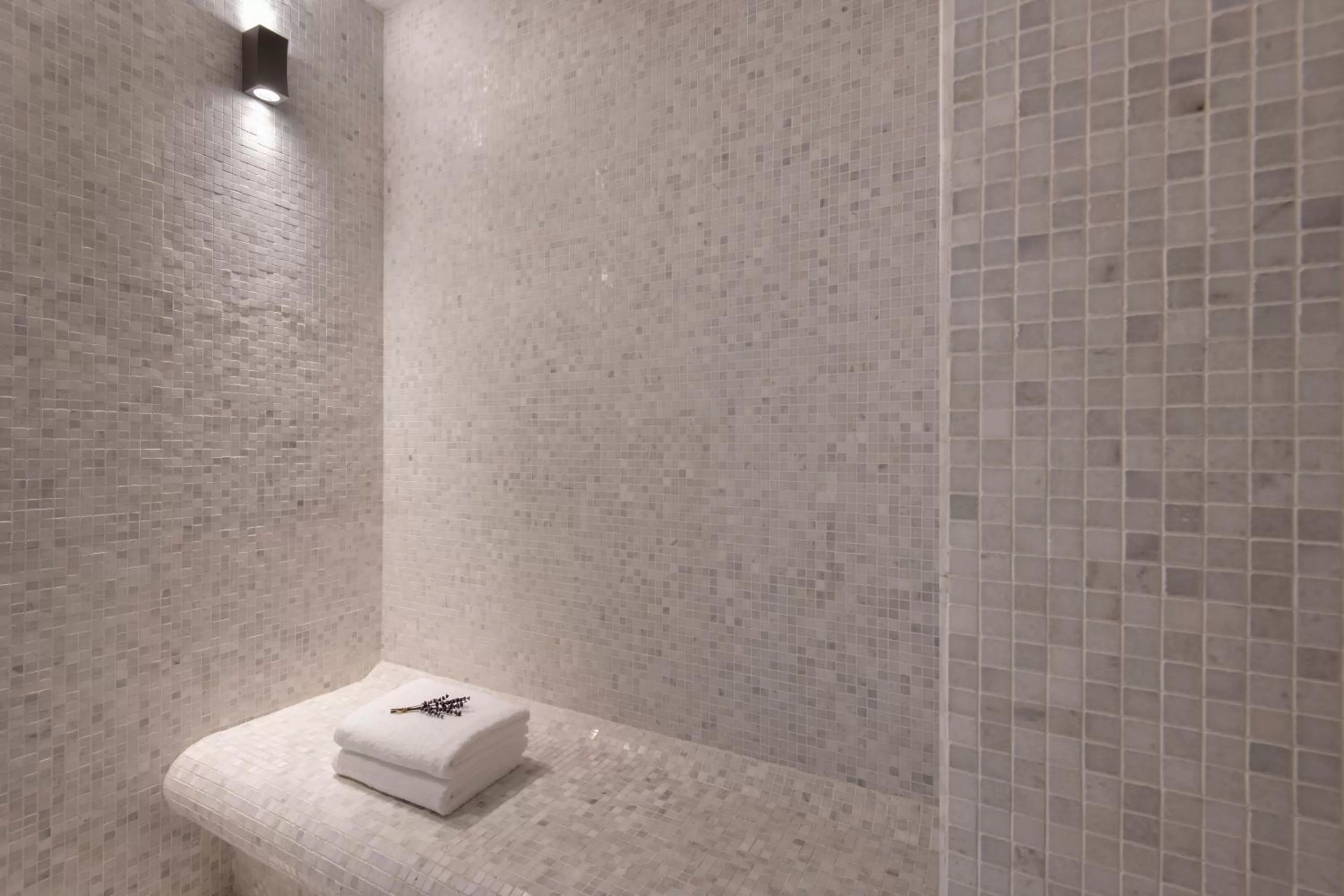 Steam room in Swissotel Living Jeddah