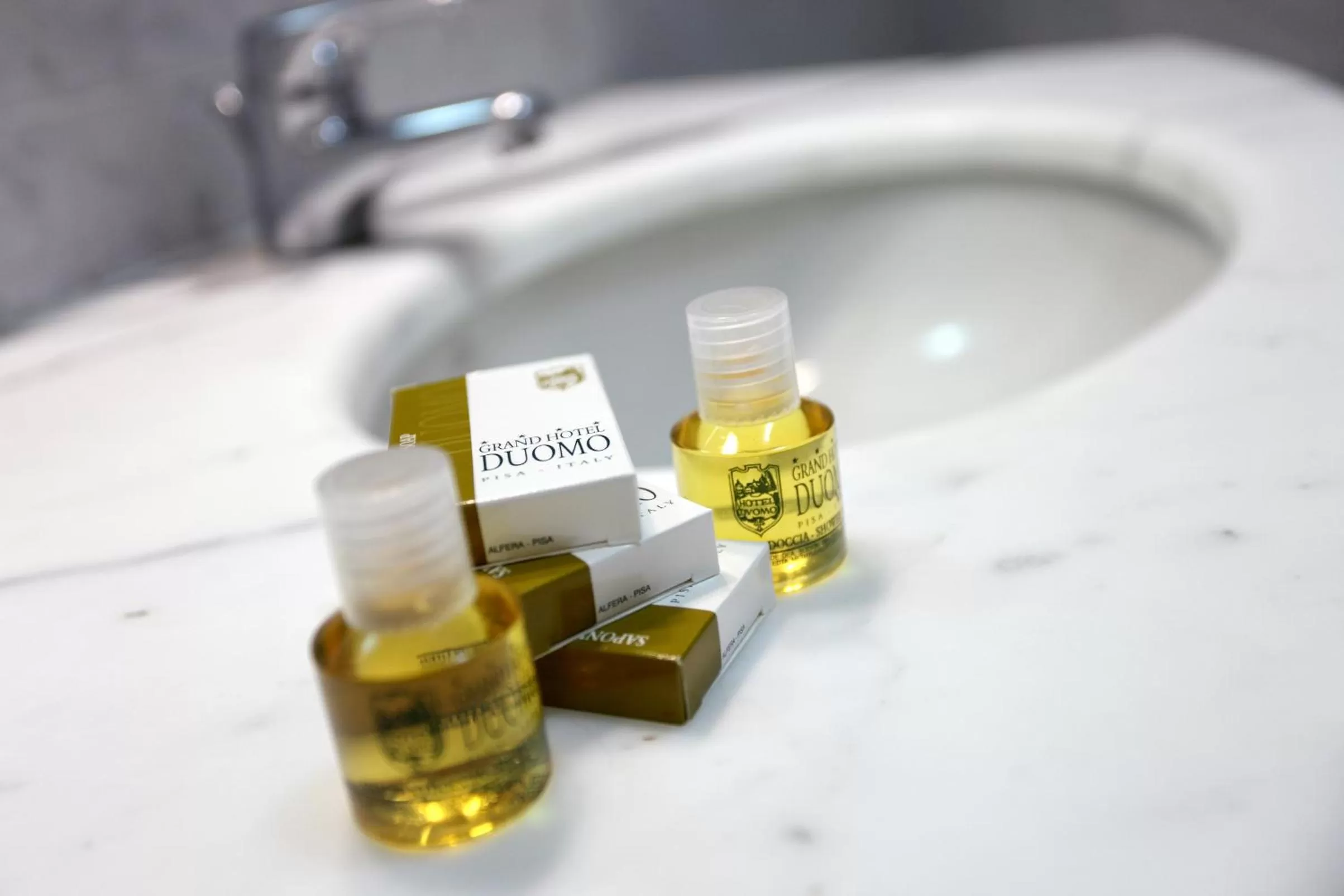 Bathroom in Grand Hotel Duomo