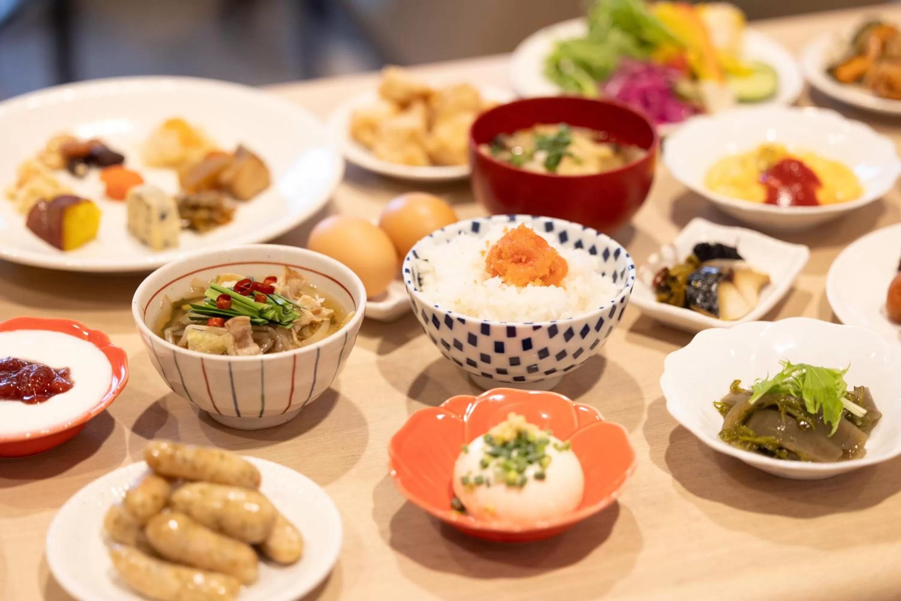 Breakfast in Shizutetsu Hotel Prezio Hakataekimae