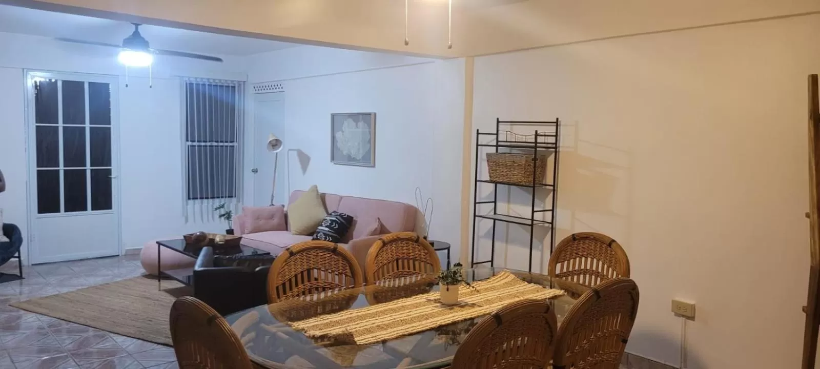 Seating Area in El Flamingo Beach Club